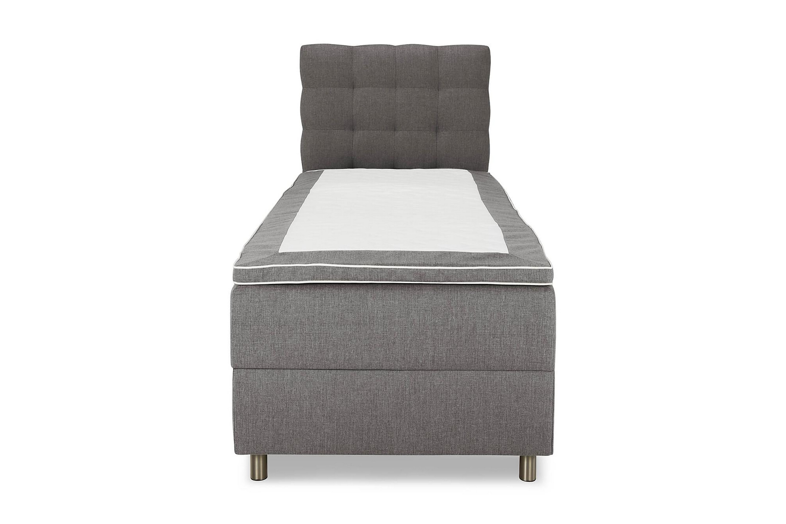 Box Bed Suset 90x200 Grå