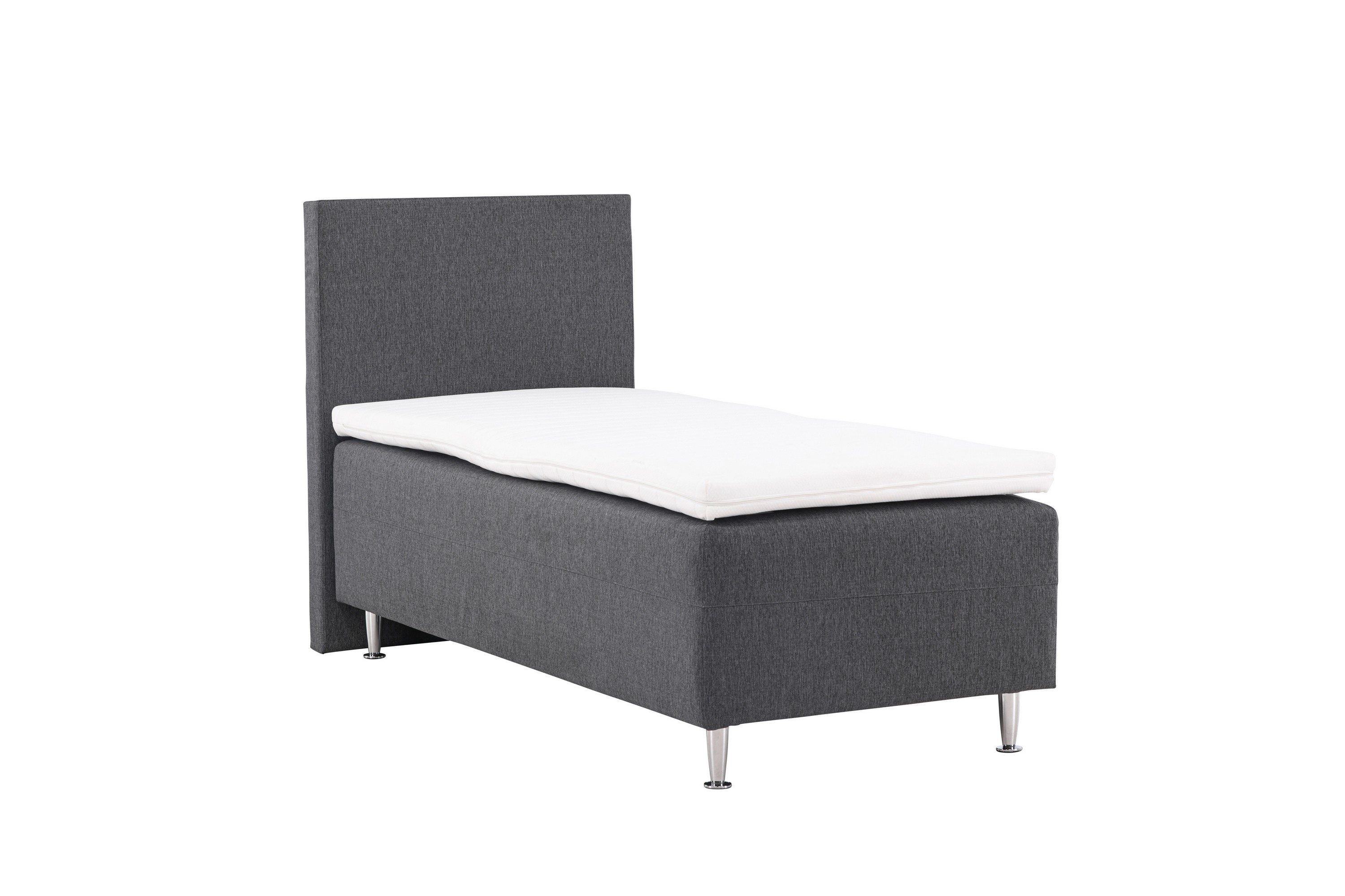 Mesa Sängpaket Ramsäng 90x200 cm Mörkgrå