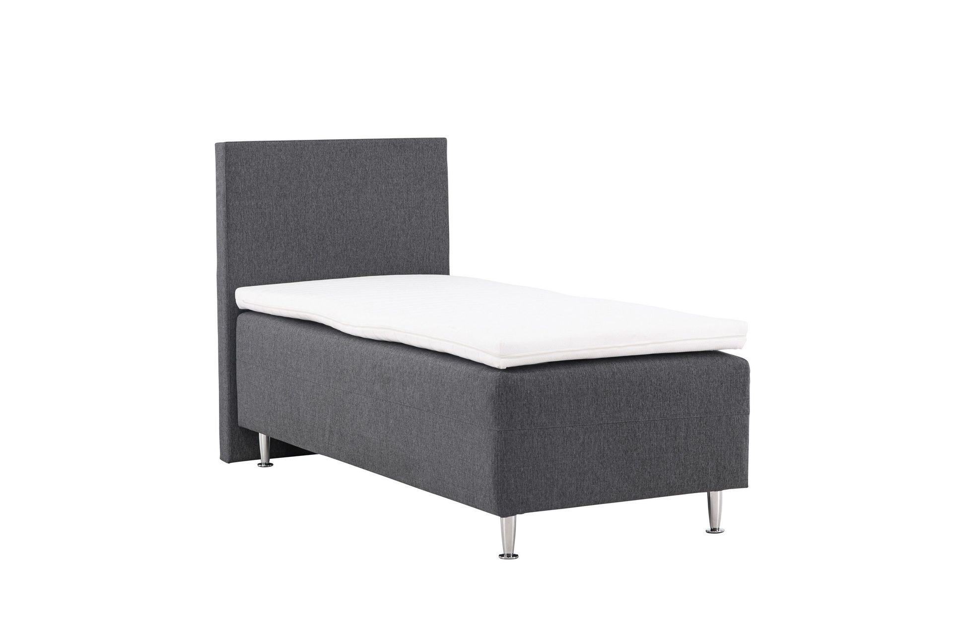 Mesa Sängpaket Ramsäng 90x200 cm - Mörkgrå