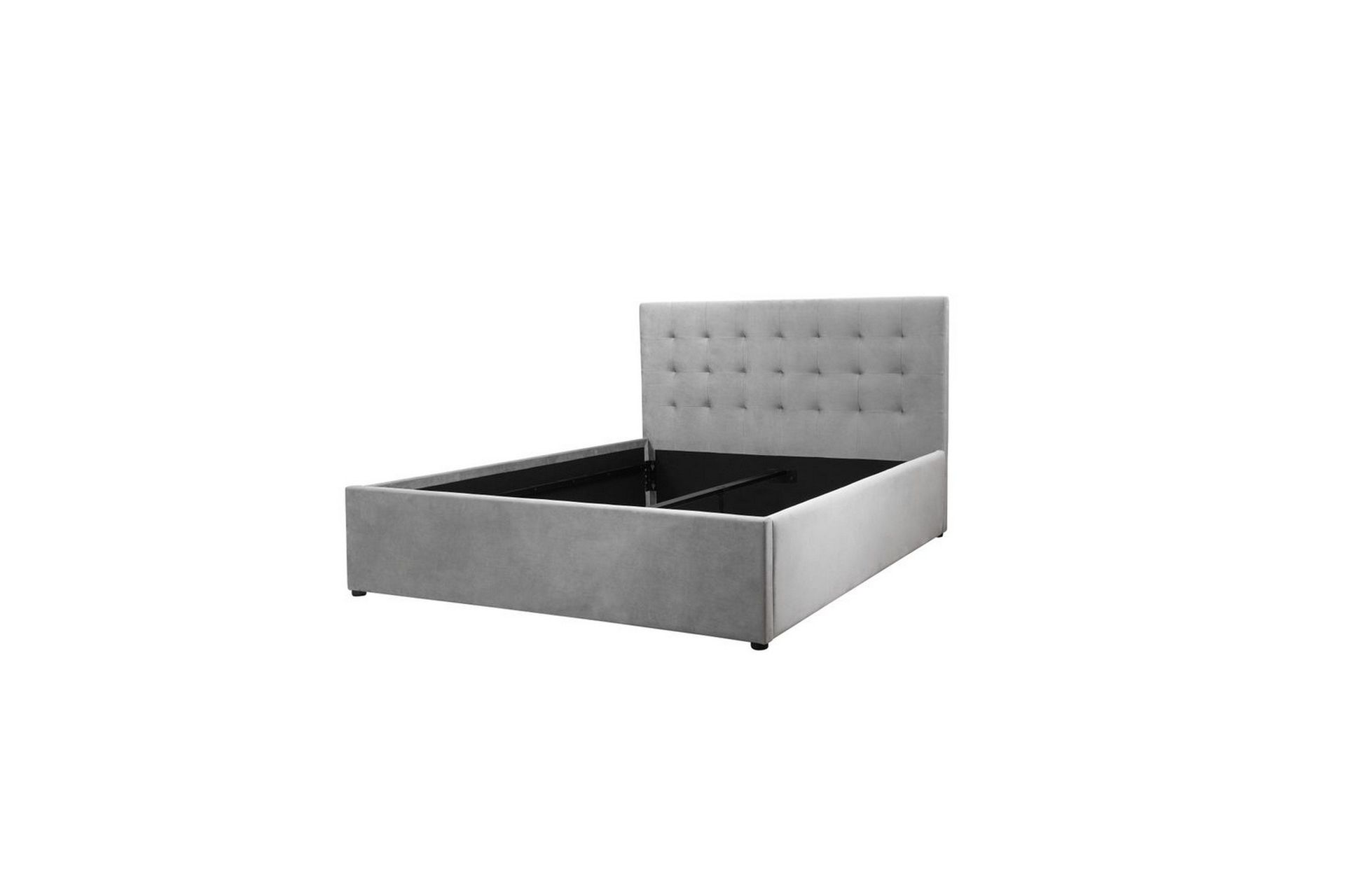 S&auml;ngram & S&auml;ngstomme Loft24 Hamar S&auml;ngram Gr&aring; 140x200 -
