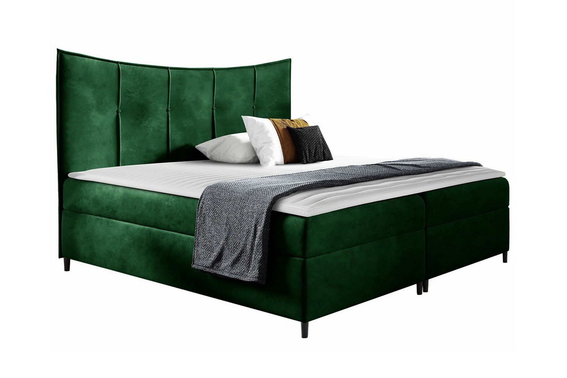 Boisdale S&auml;ngram 140x200 cm Dark green -