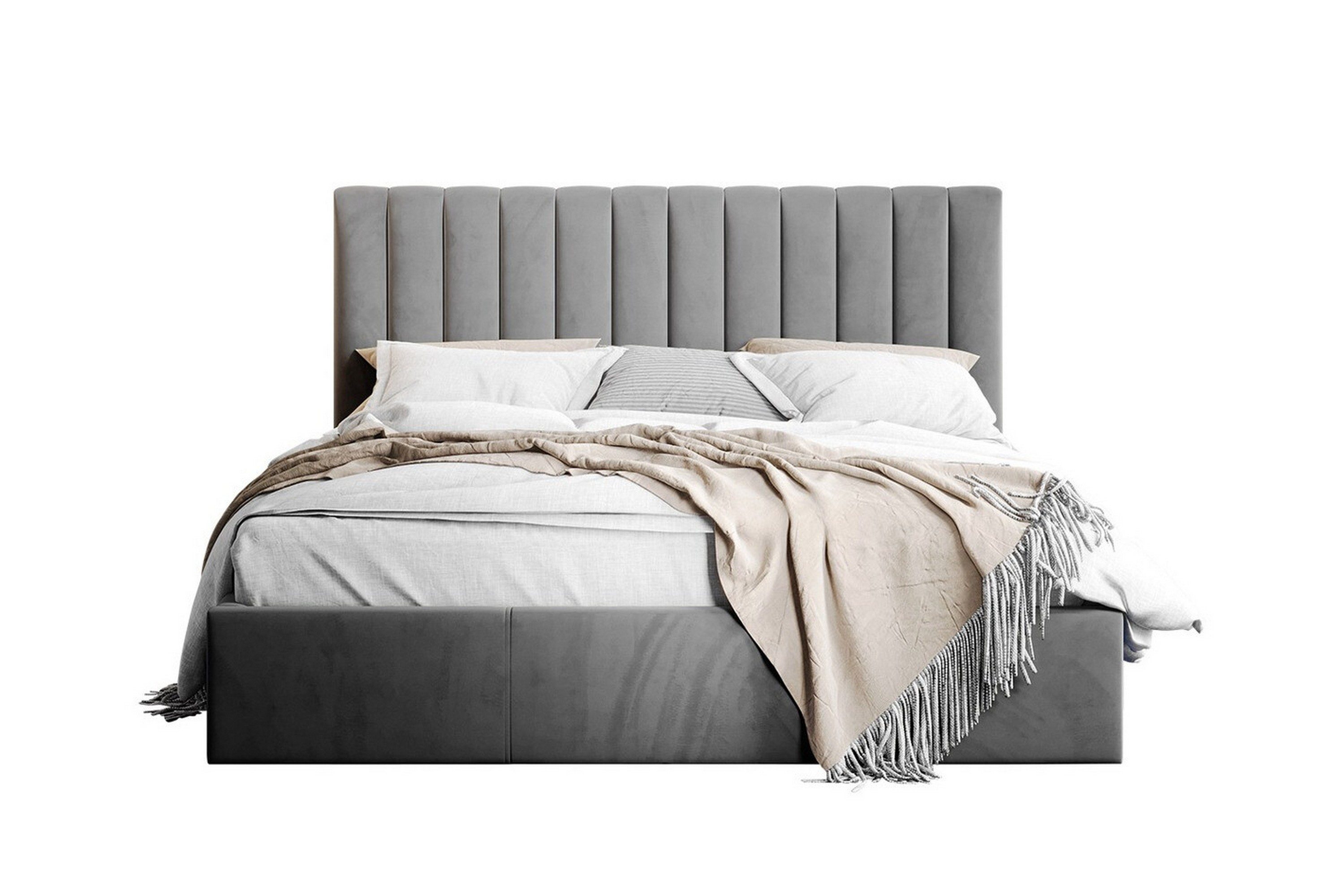 derry sängram 160x200 cm - grå