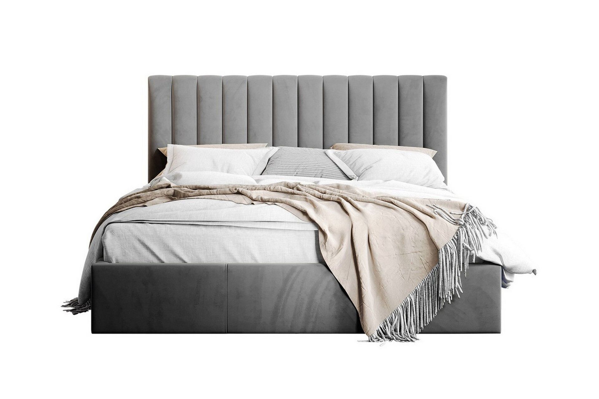 derry sängram 180x200 cm - grå
