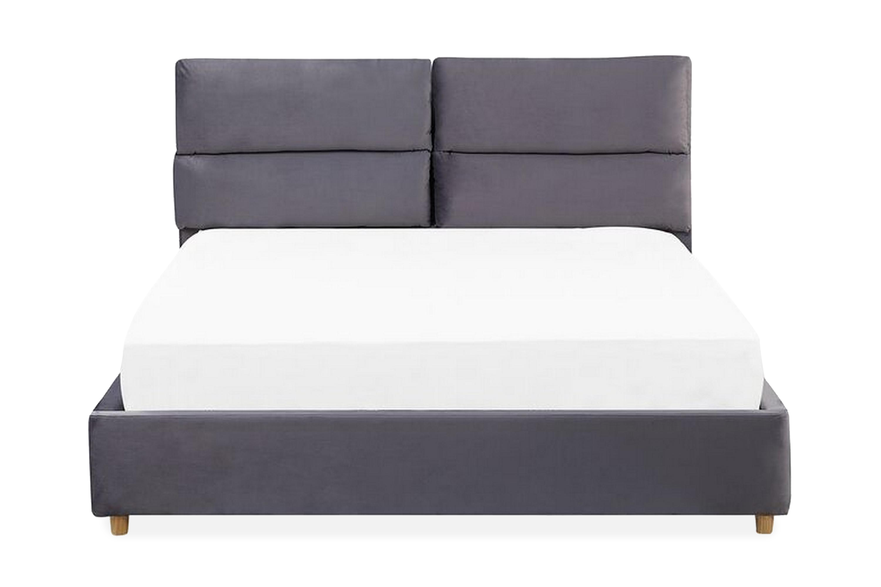 Dubbelsäng Batilly 140x200 cm med Förvaring Grå