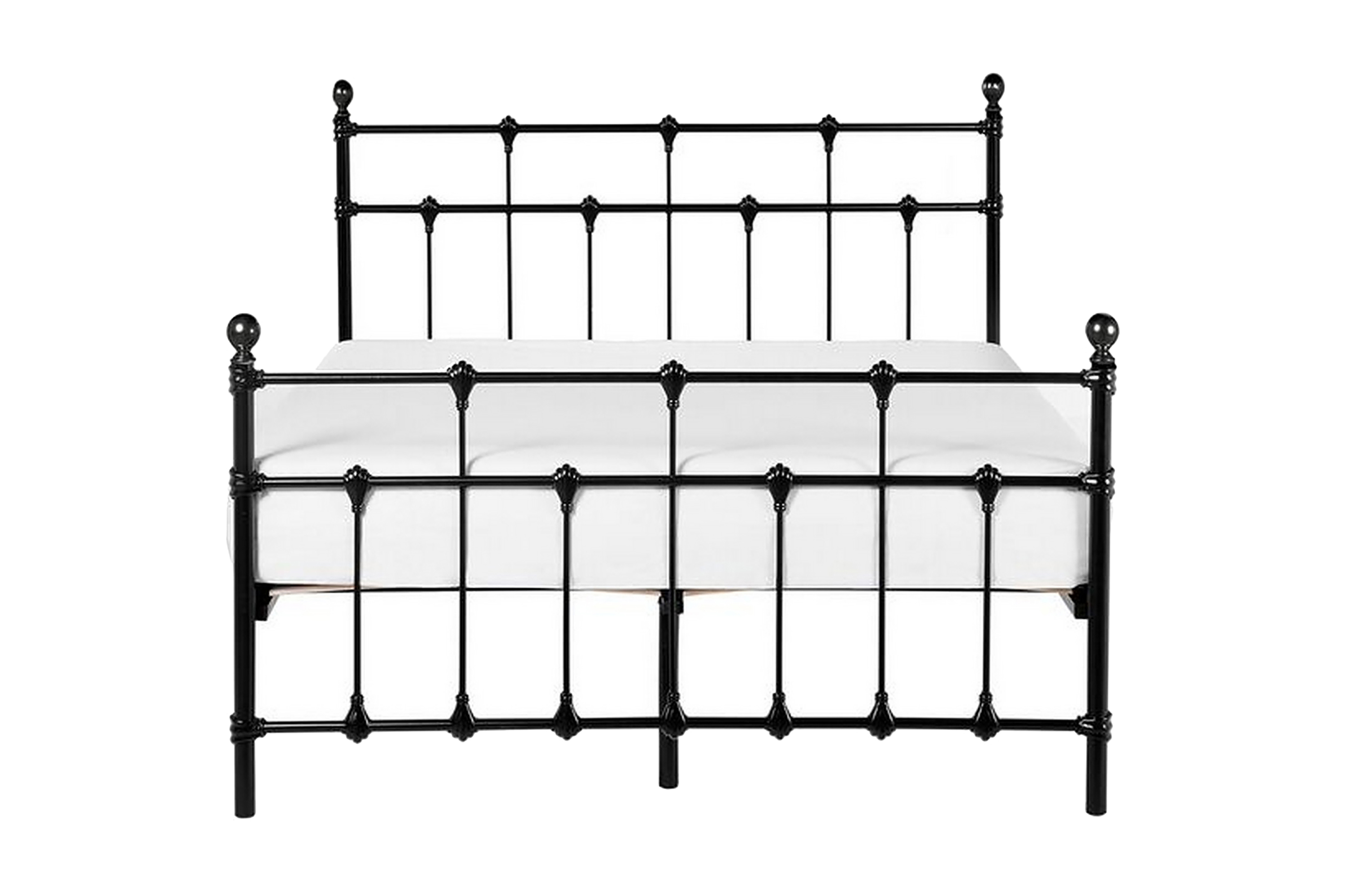 ramsäng sheerwater 140x200 cm - svart