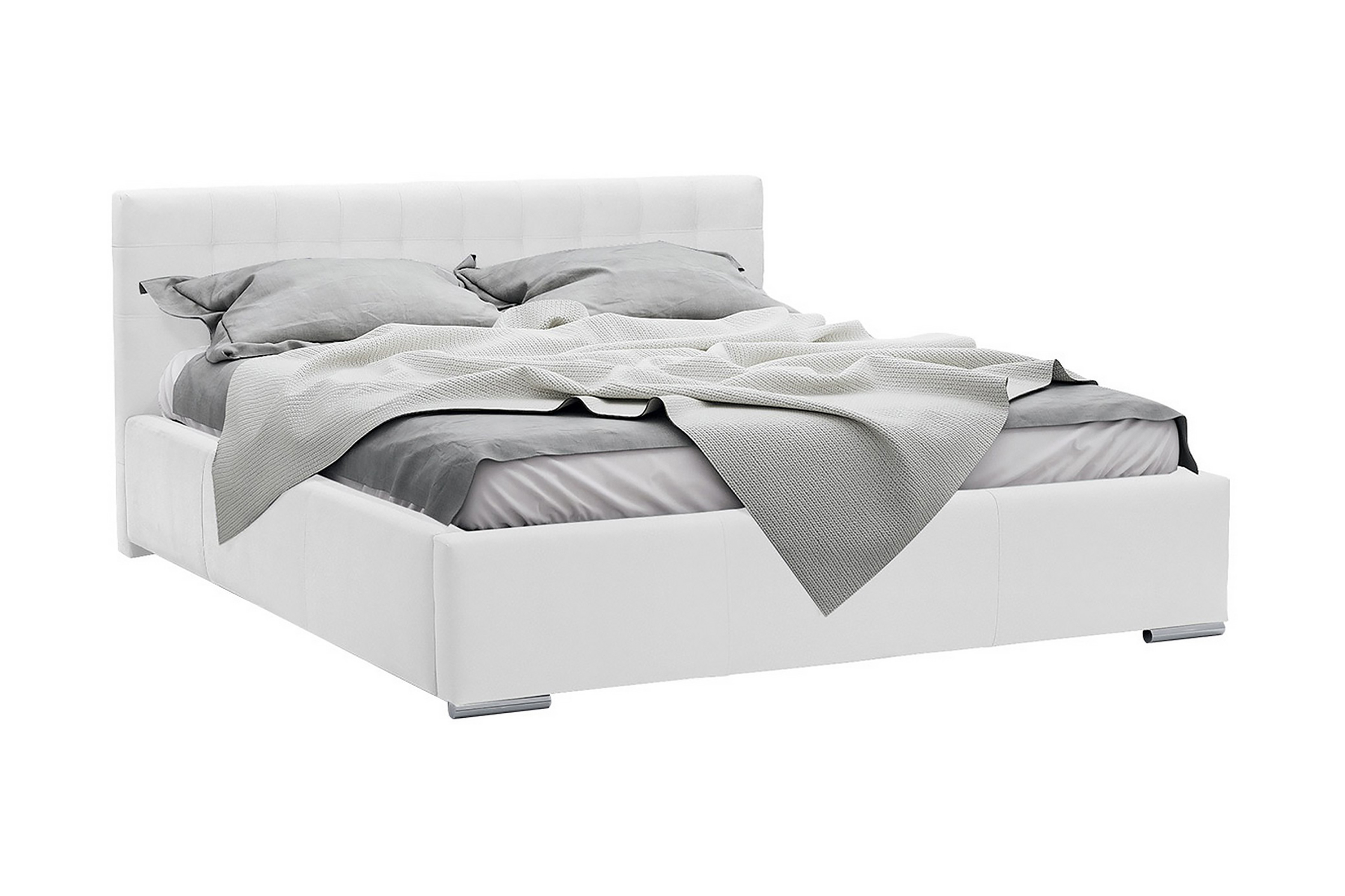 Säng Girton med Förvaring 180x200 Vit