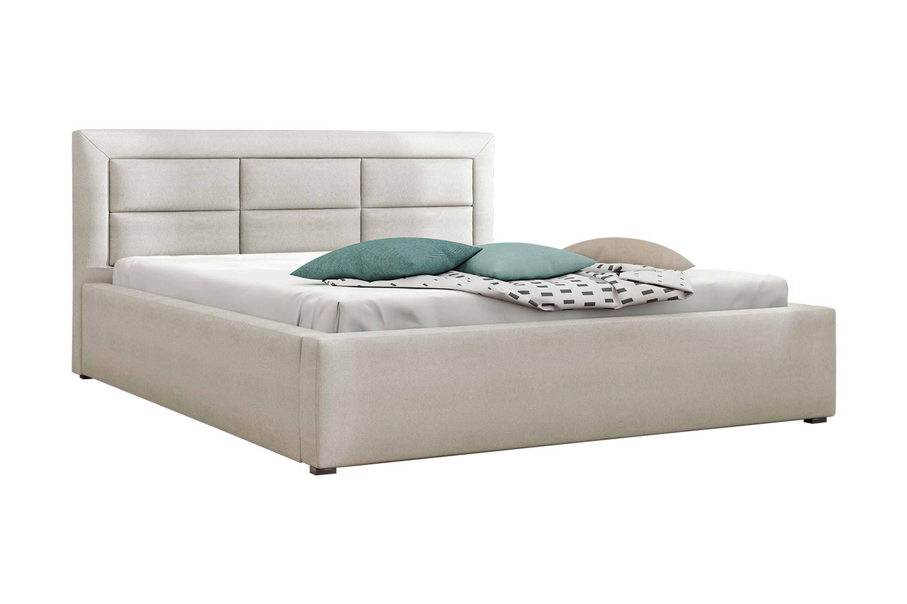 säng havberg 200x200 cm - vit