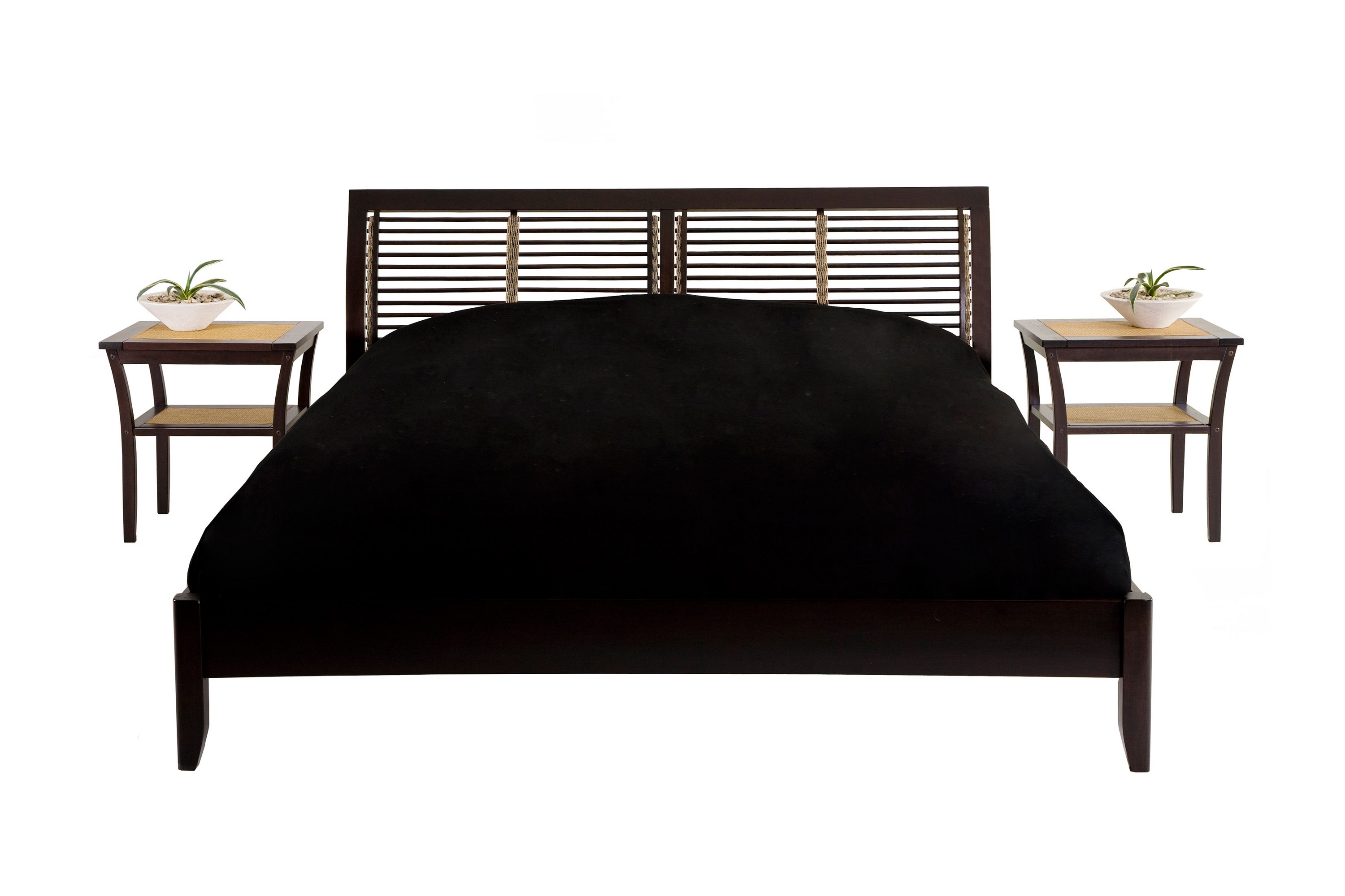 Sängram Adelheid 180 cm Wenge Brun