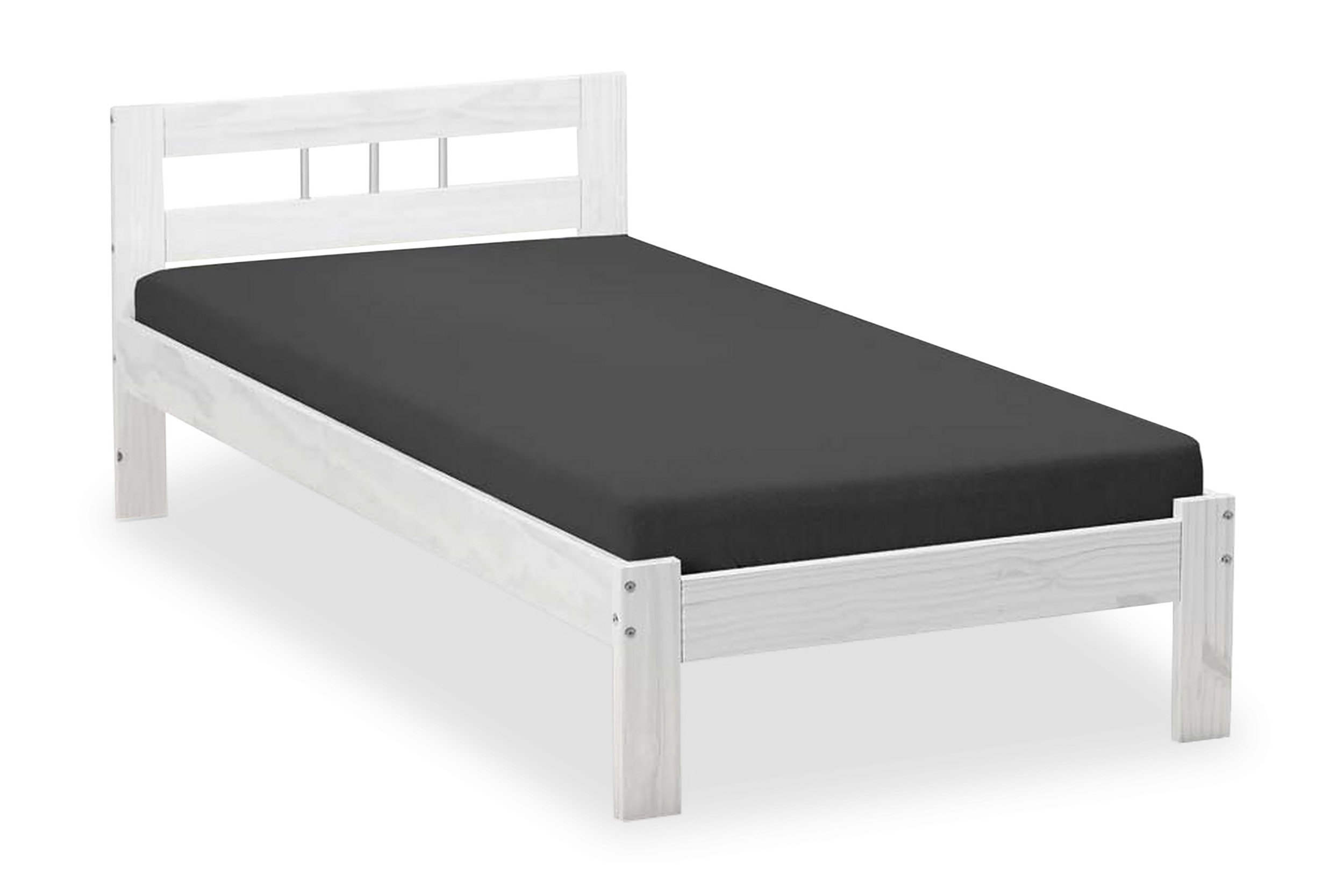 sängram nienna 90x200 - vit