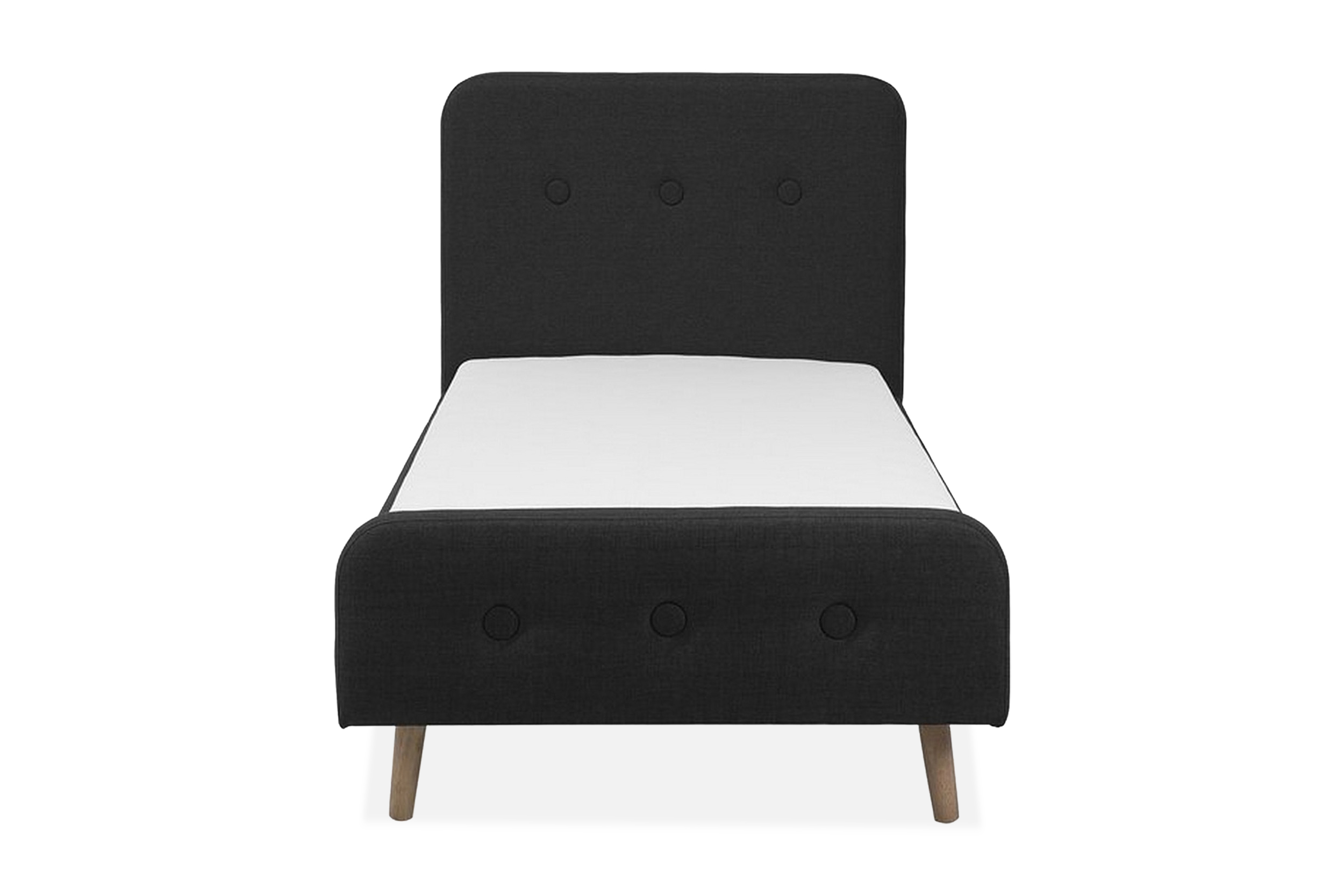 sängram rennes 90x200 cm - grå