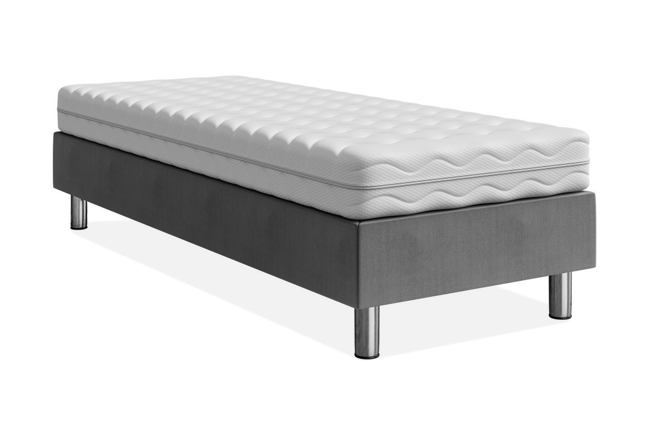 sängstomme forenza 120x200 cm - grå