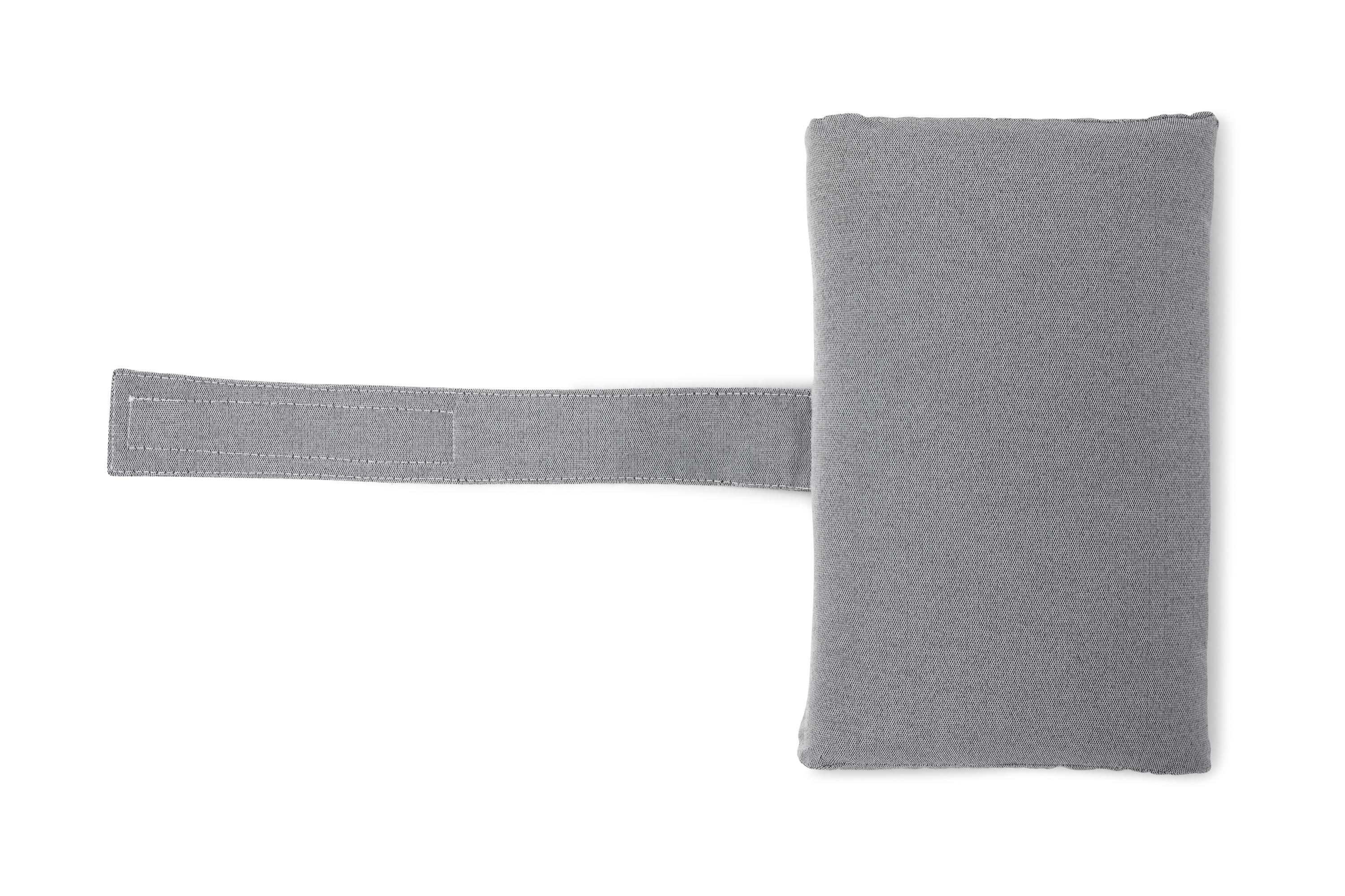 liten nackkudde lucky 1-pack - mellangrå