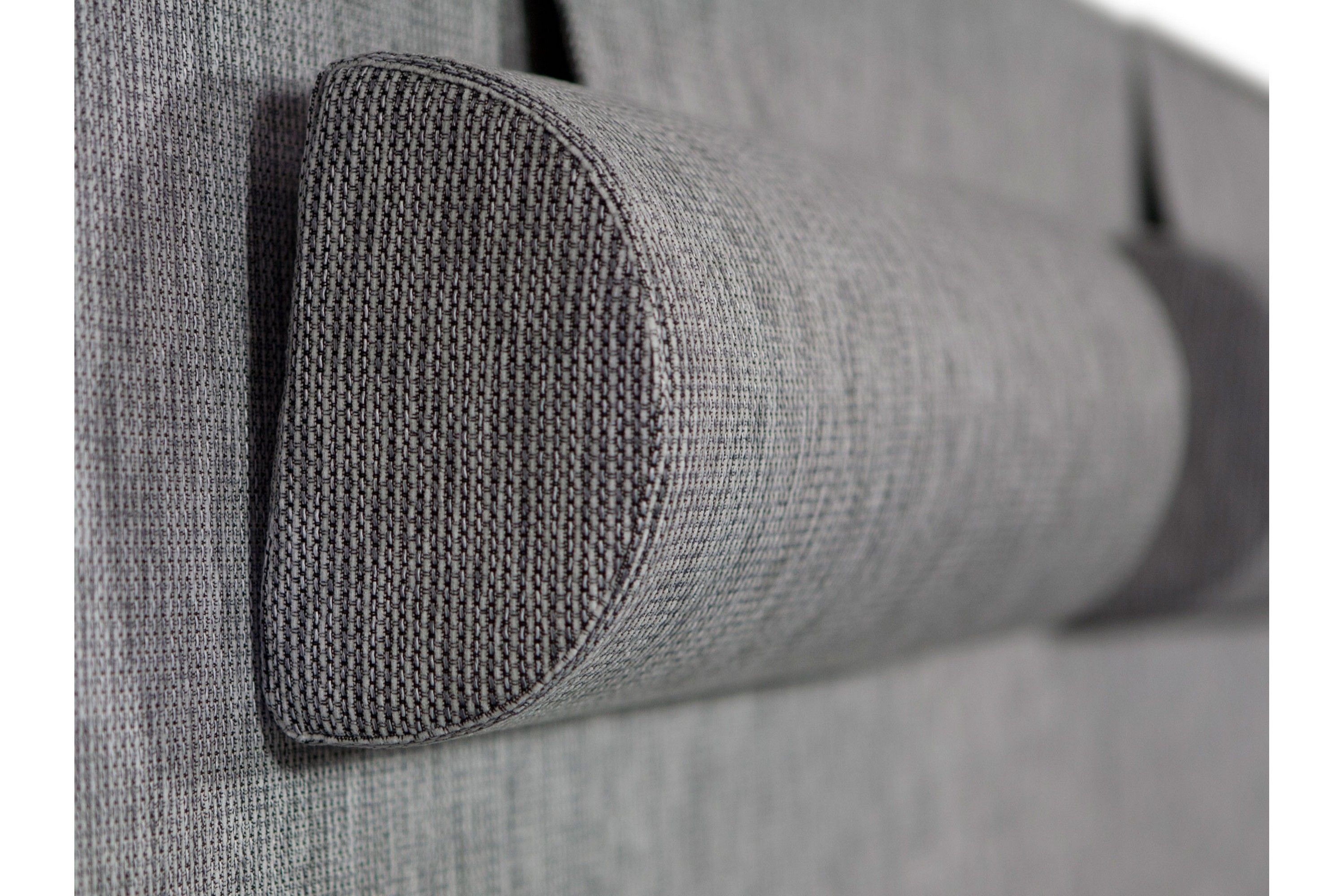 lux stor nackkudde ljusgrå 2-pack - paketpris - ljusgrå