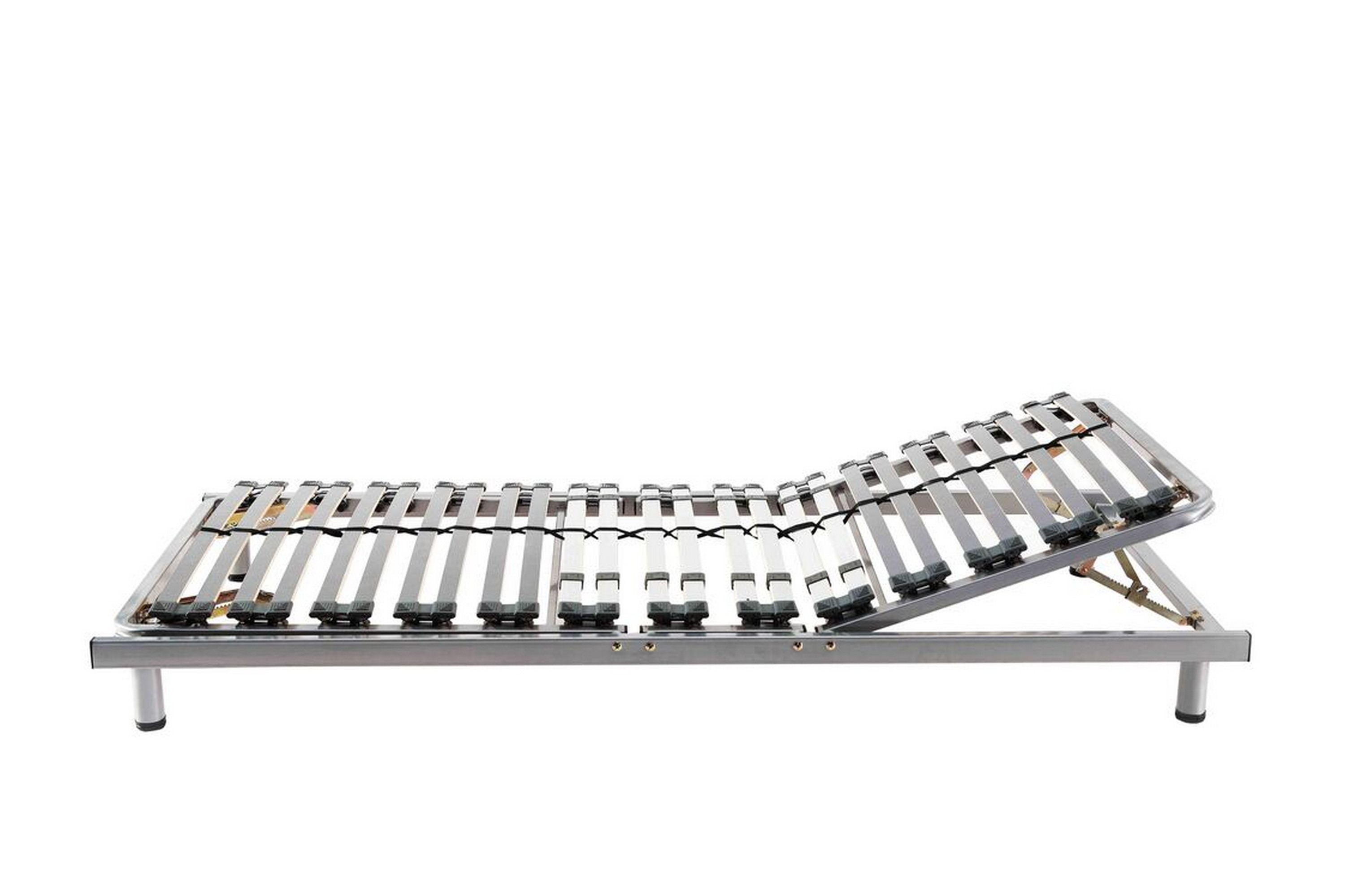 Ribbotten Tomar Manuellt Justerbar 180x200 cm Silver