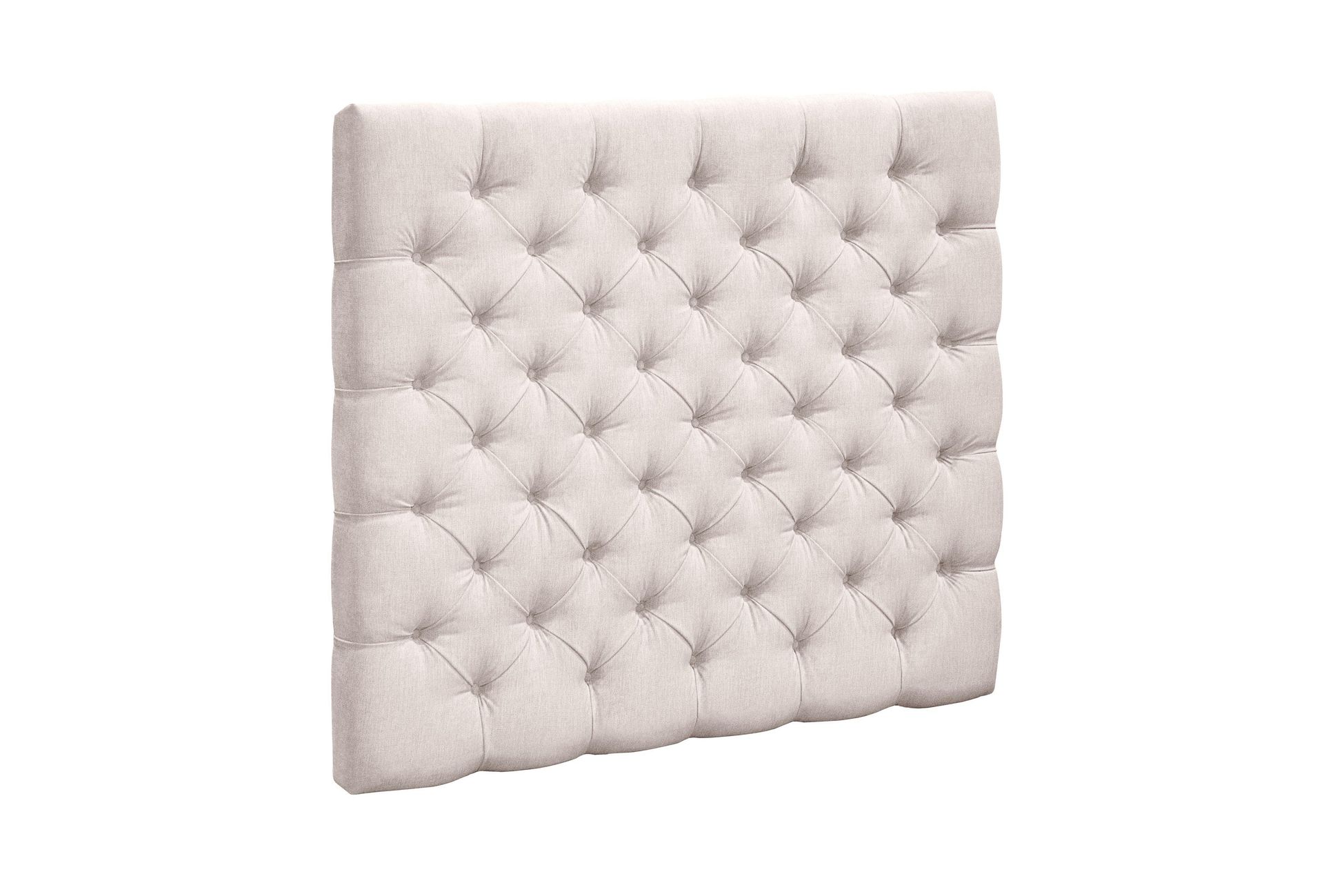 joluma sänggavel 140 knappar - ljusbeige