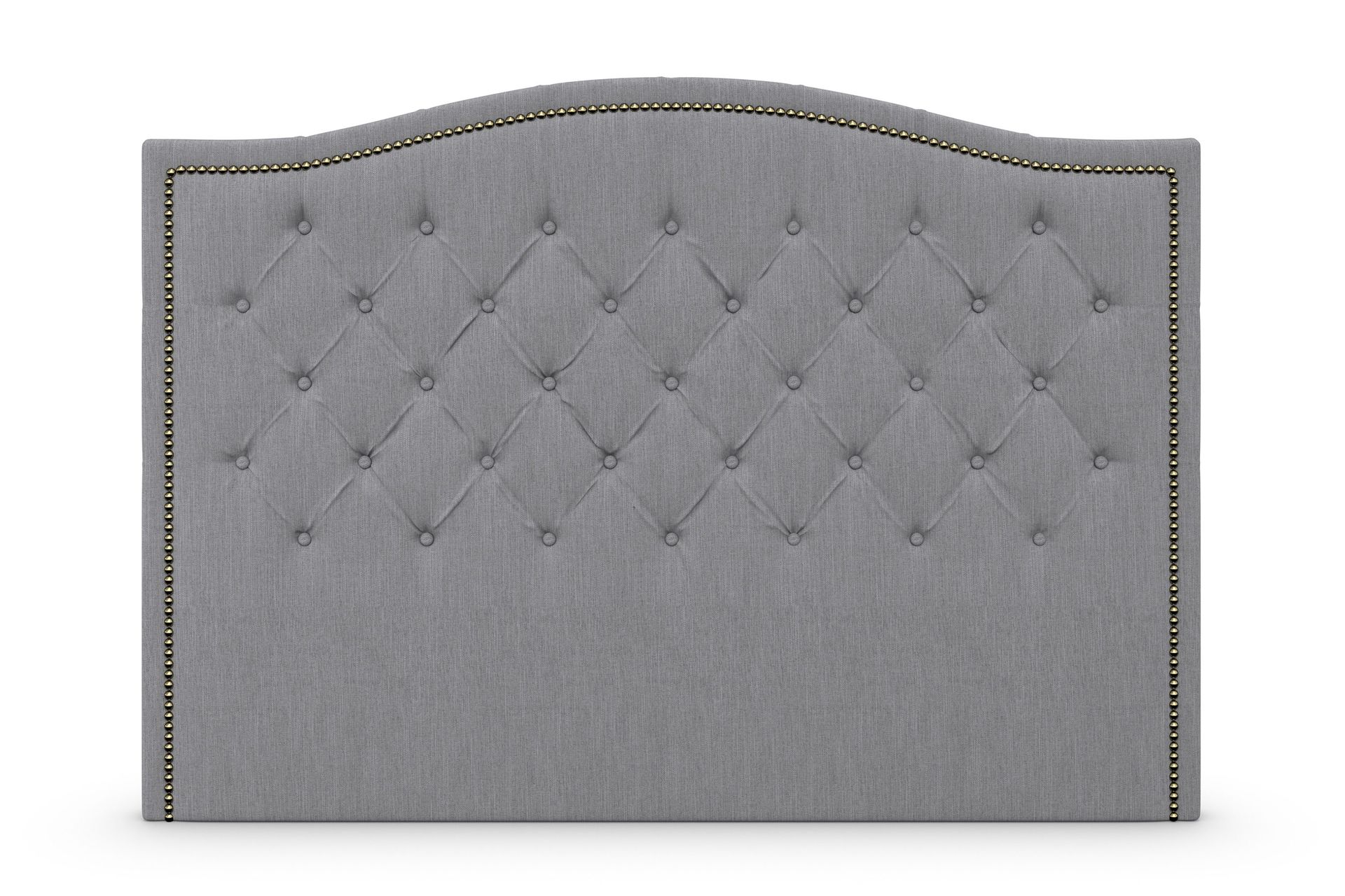 amiral sänggavel toppad 185 cm - grå