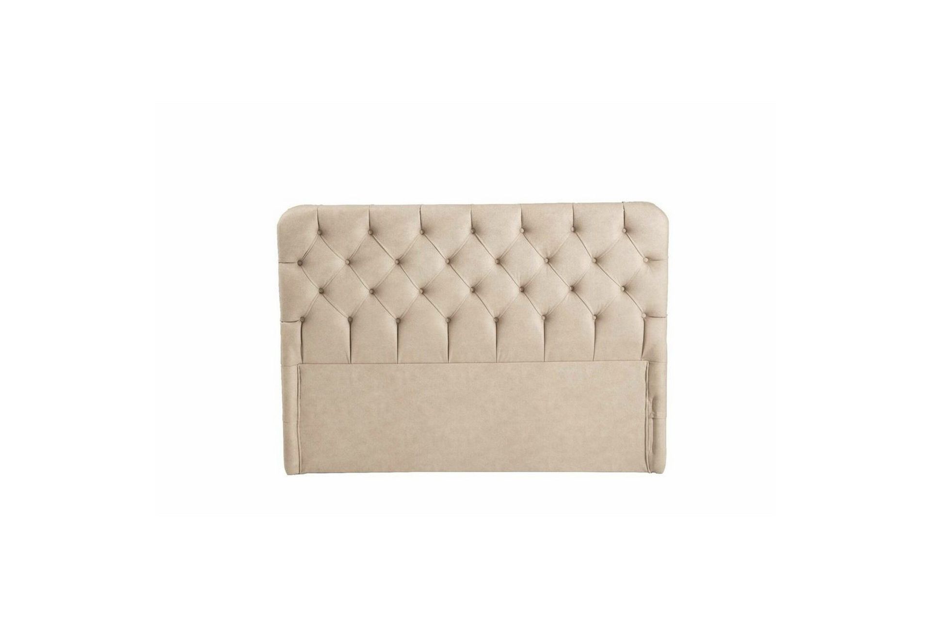 S&auml;nggavel Barbados beige - 150 x 130 x 12 cm