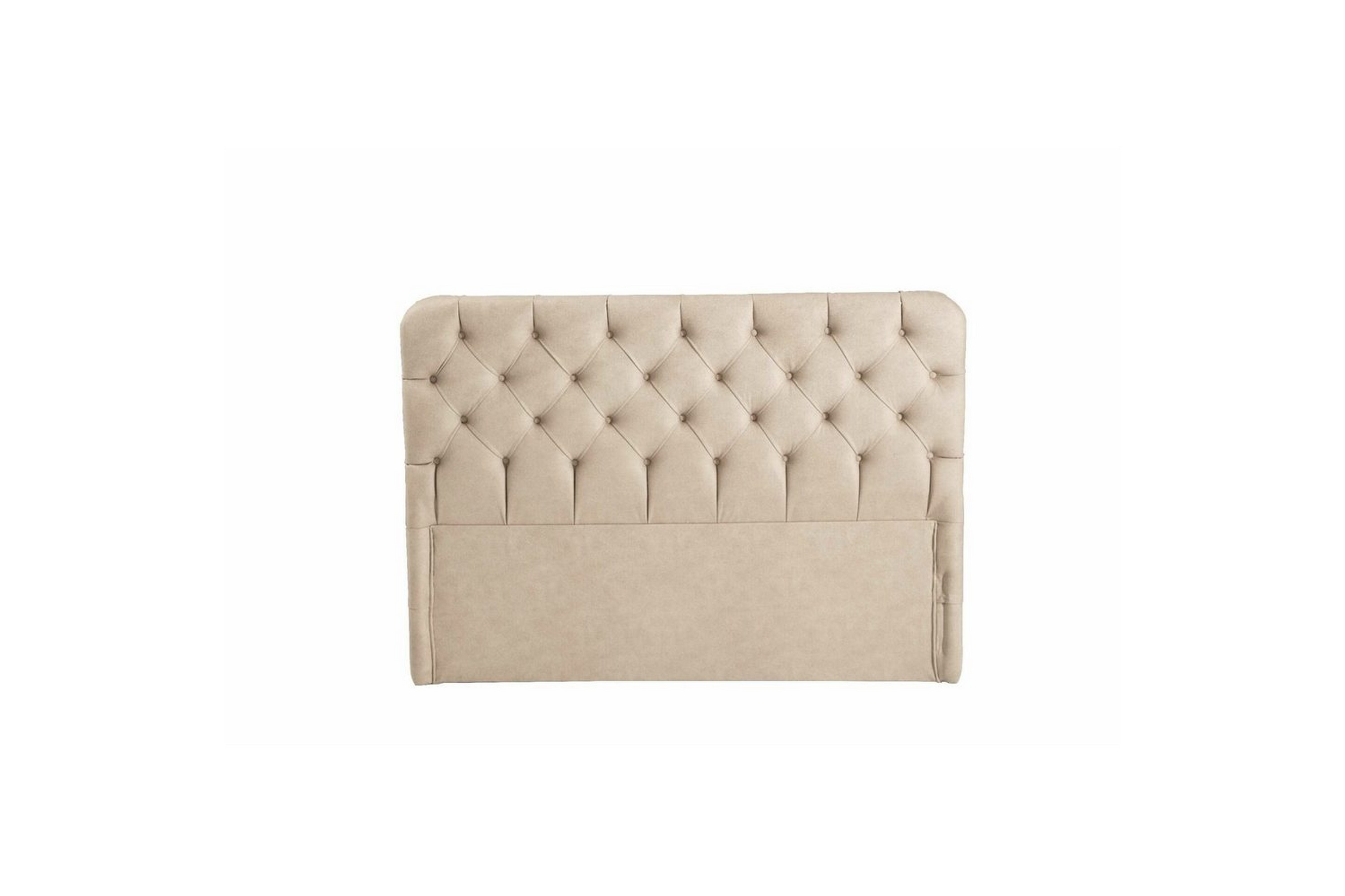 sänggavel barbados beige - 150 x 130 x 12 cm