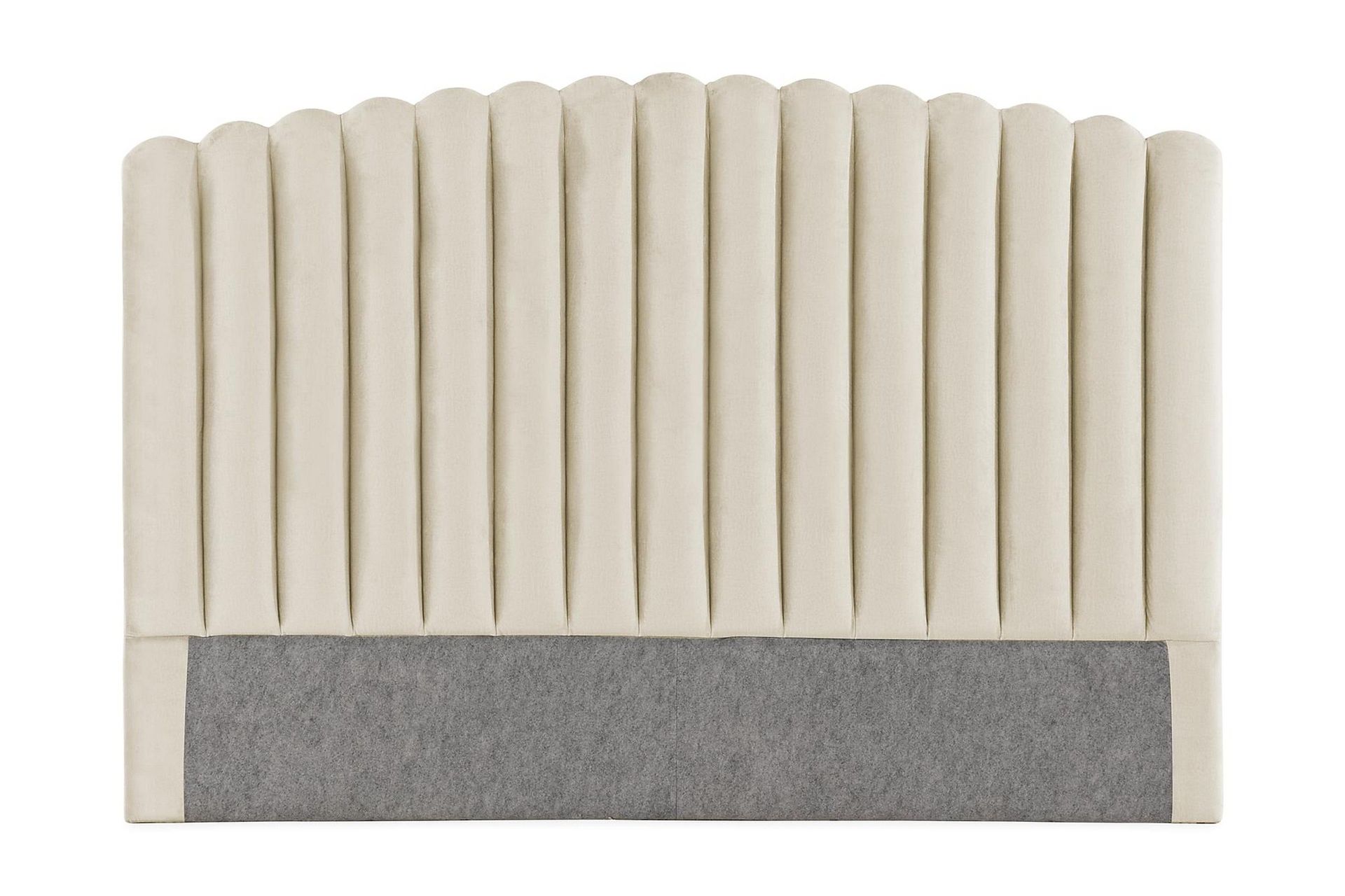 davia sänggavel sammet 160 cm - beige
