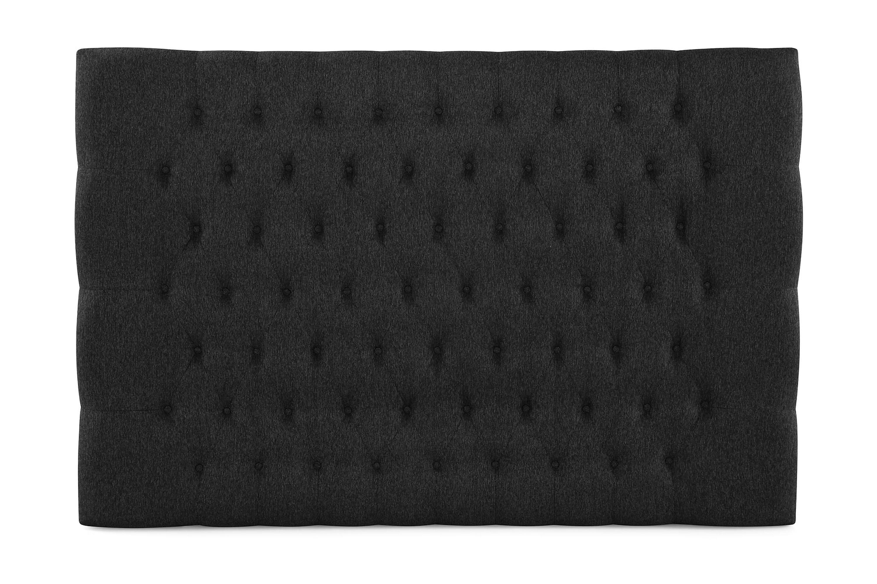 diamant sänggavel lucky 180 cm - svartgrå