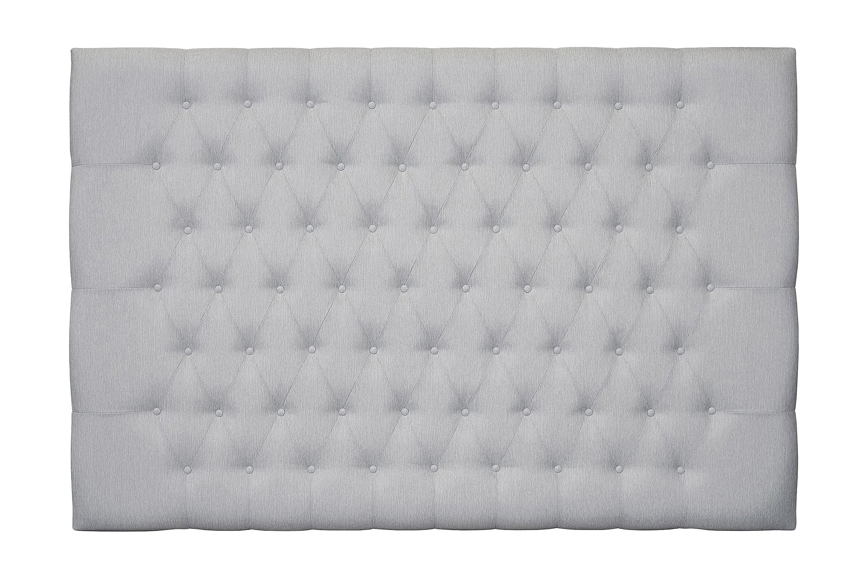 diamant sänggavel sofia 180x120 ljusgrå - ljusgrå