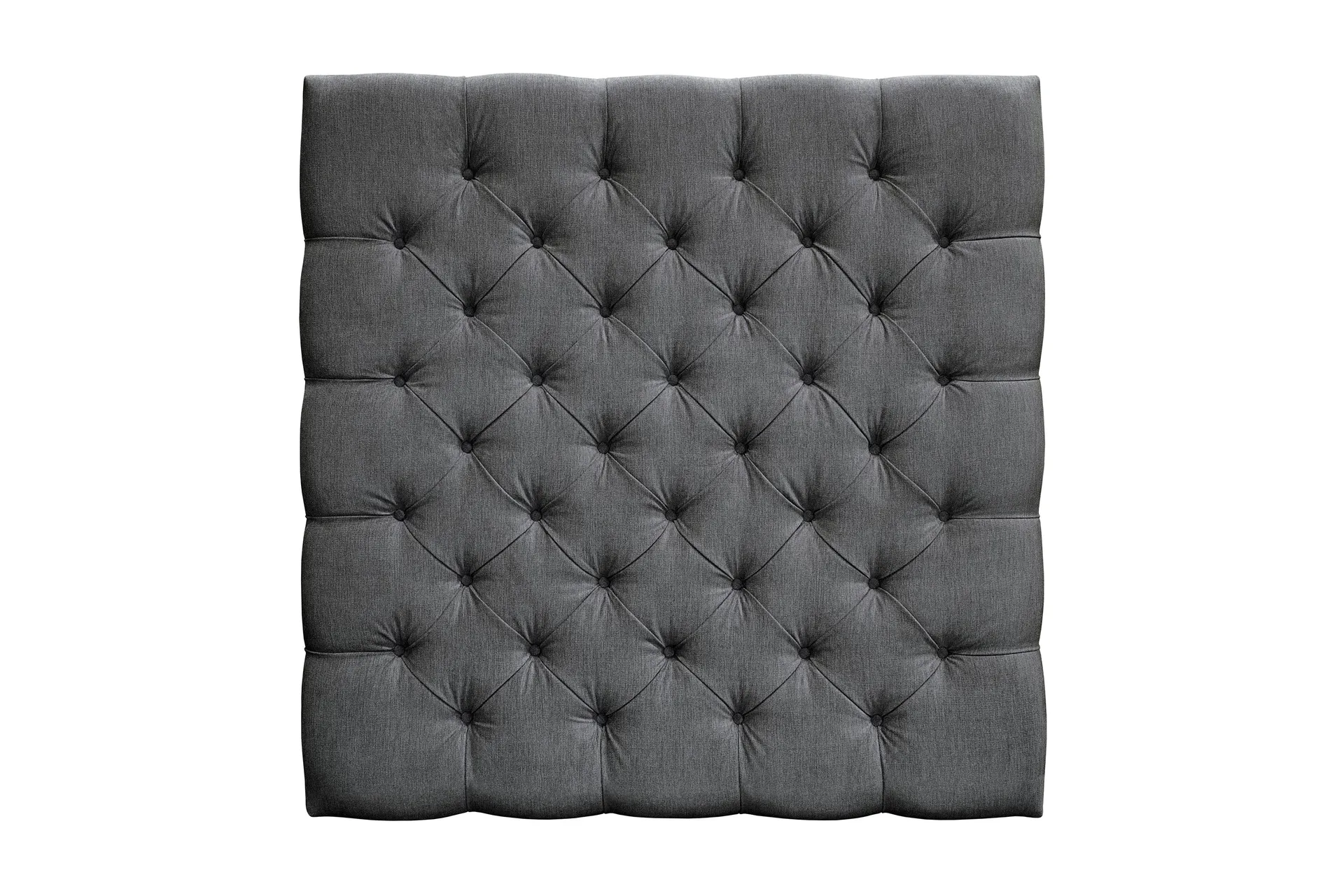 joluma sänggavel 120 knappar - mörkgrå