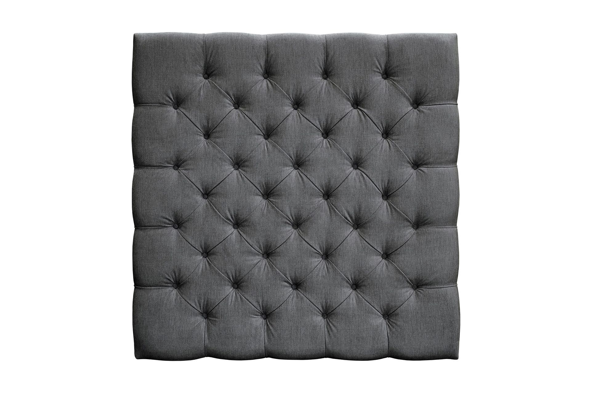 joluma sänggavel 140 knappar - mörkgrå