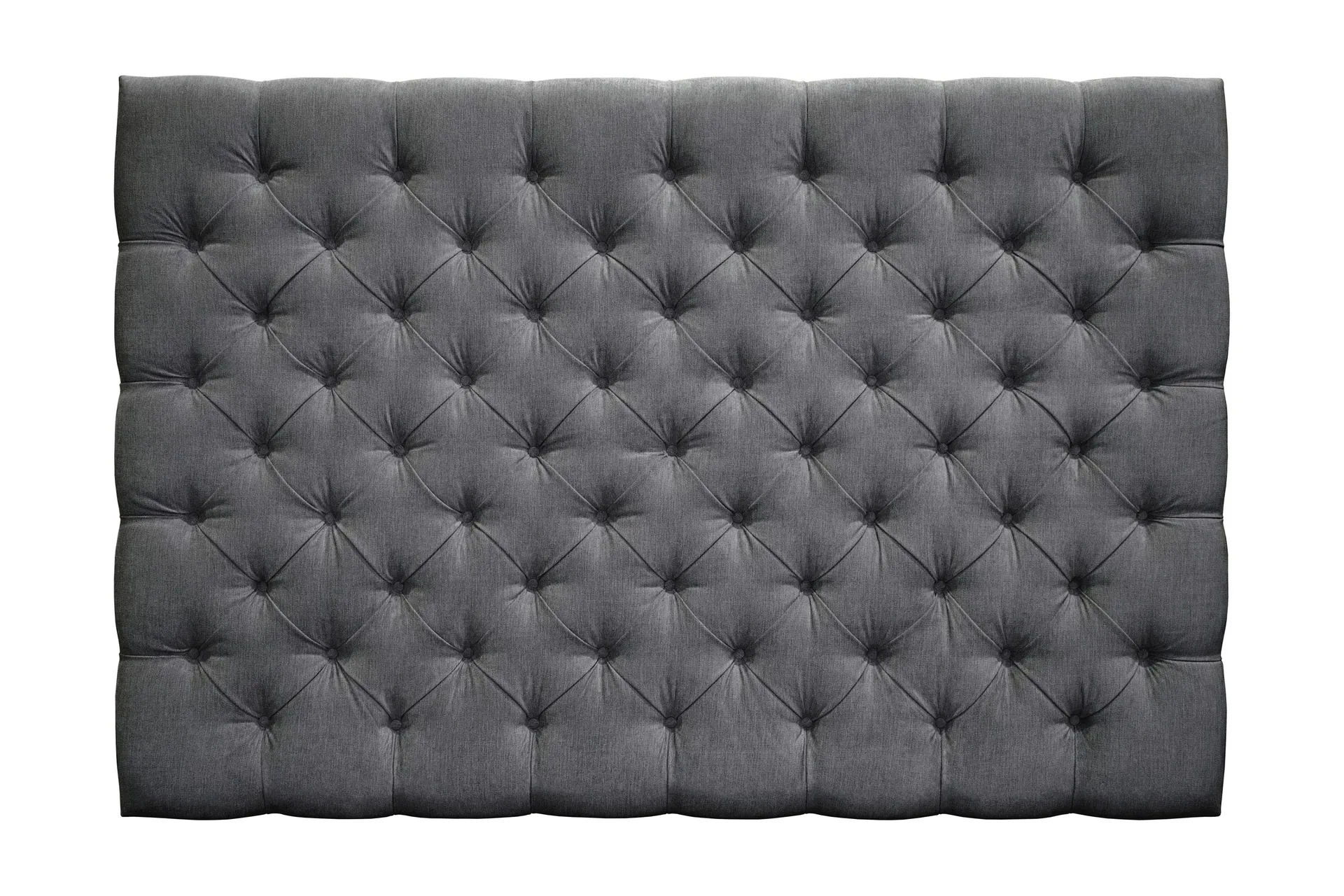 joluma sänggavel 160 knappar - mörkgrå