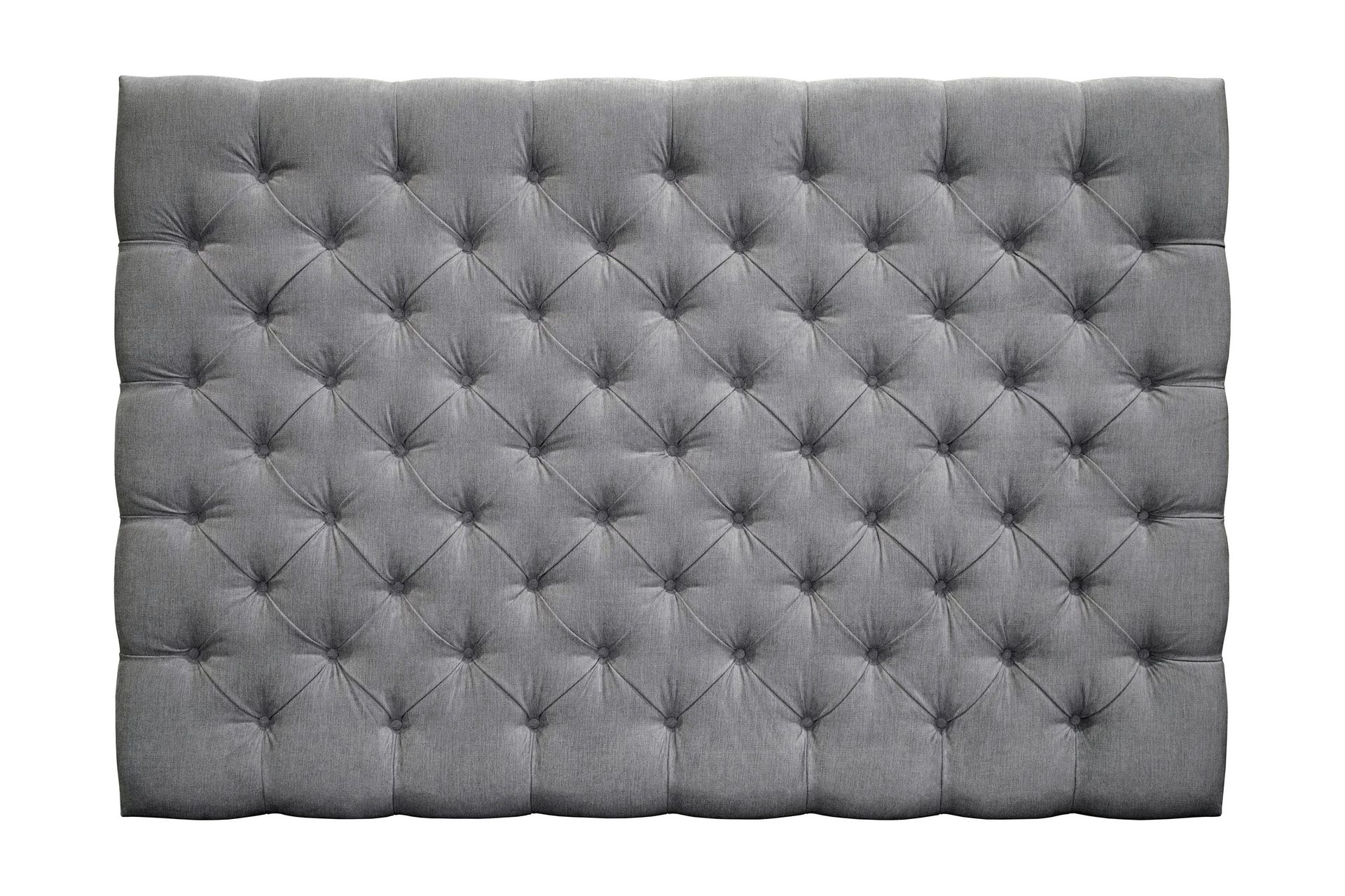 joluma sänggavel 180 knappar - grå