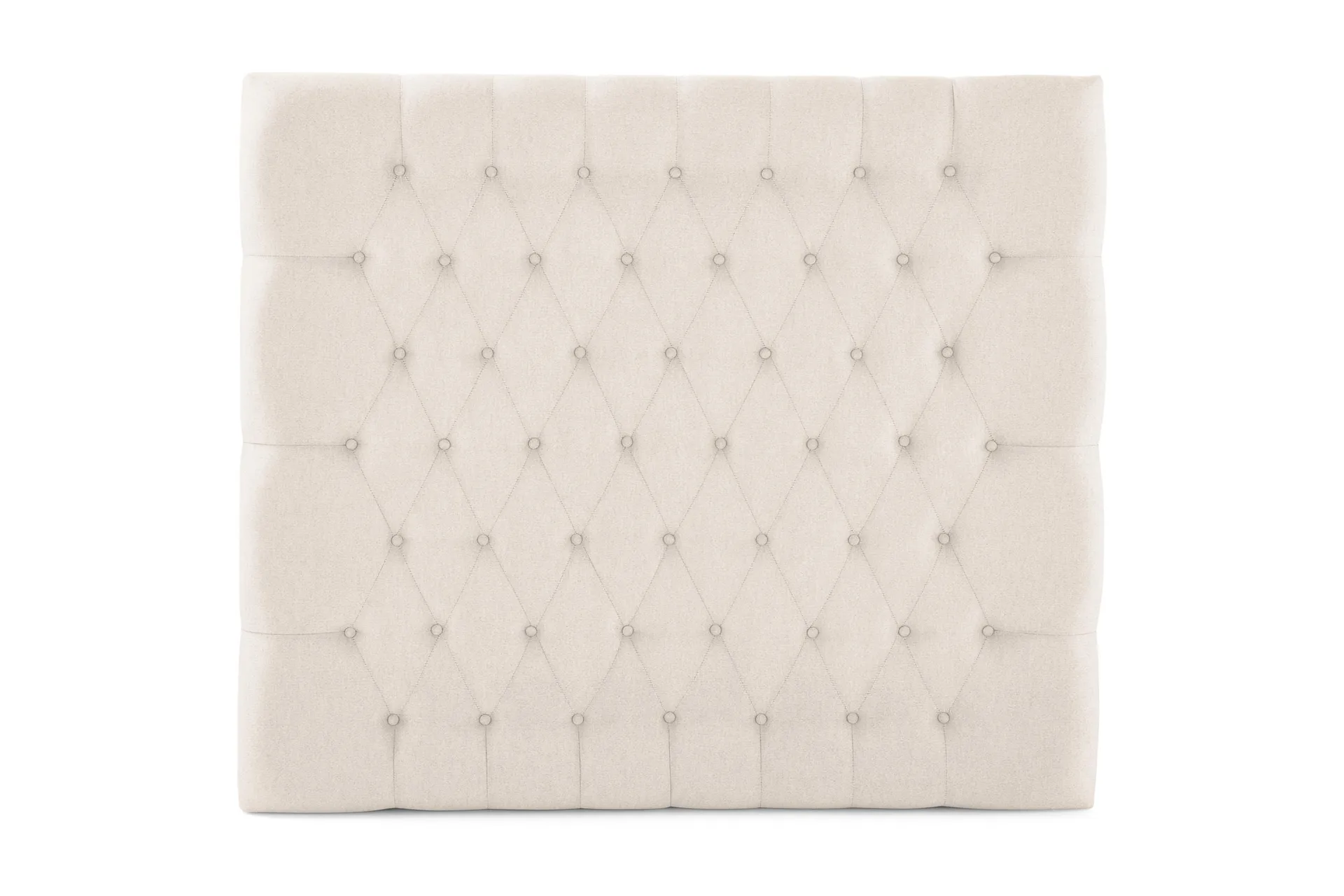 lucky diamant sänggavel 140 cm - beige