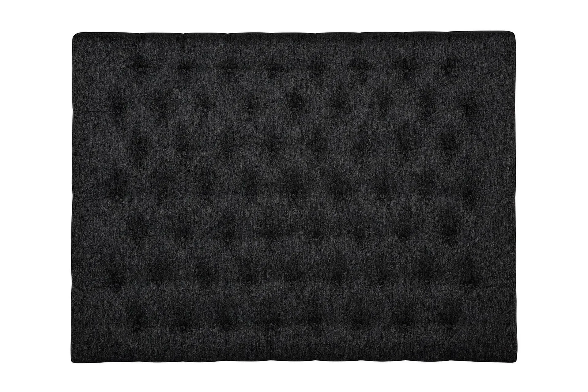 lucky diamant sänggavel 160 cm - svart/grå