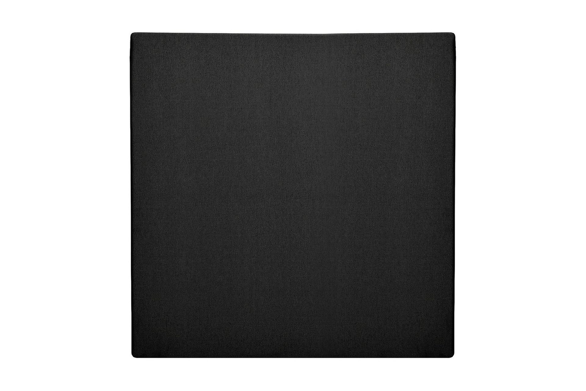 lucky sänggavel slät 120 cm svart/grå - svart/grå