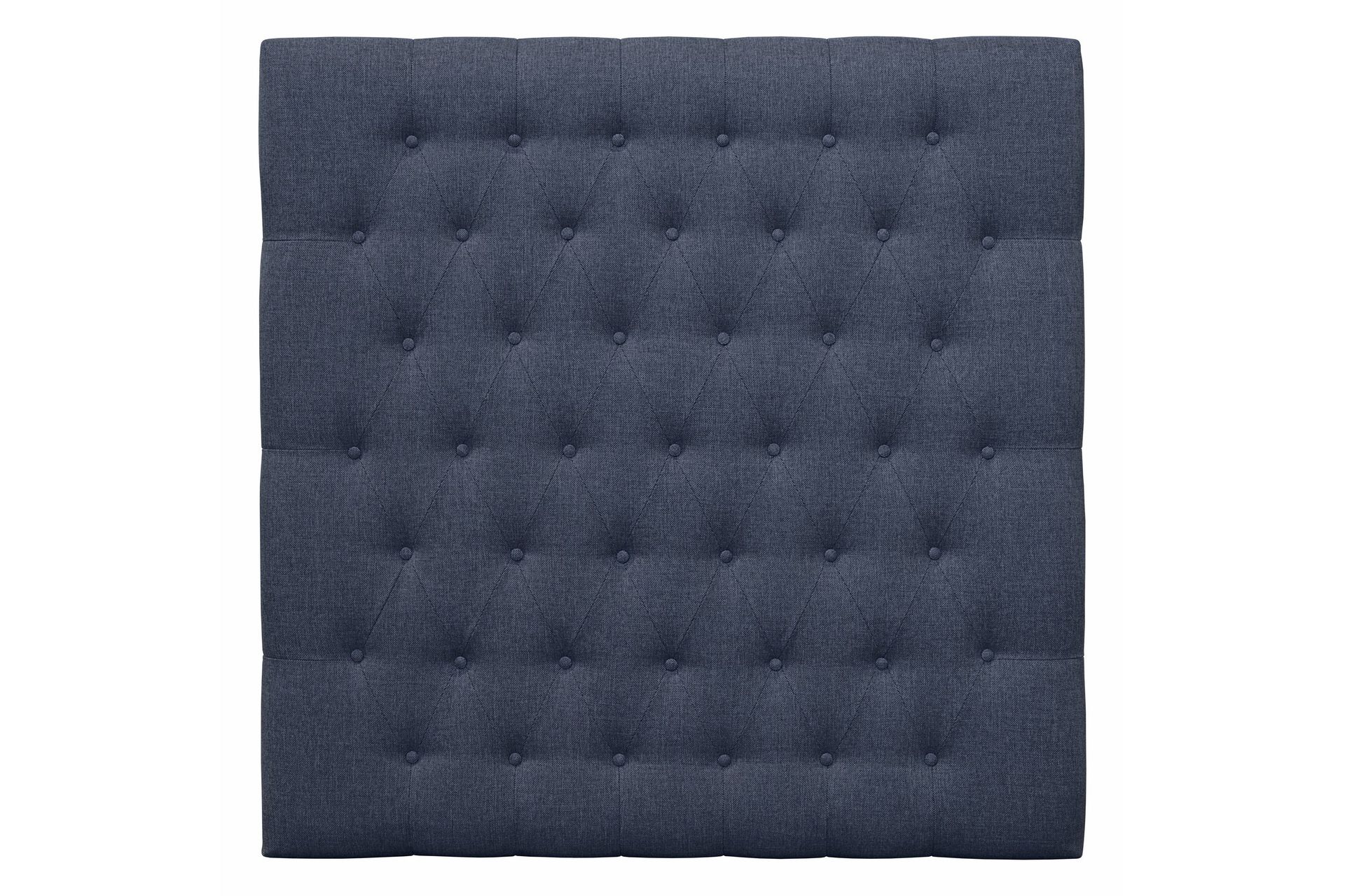 Meja Diamant S&auml;nggavel 120x120 - M&ouml;rkbl&aring;