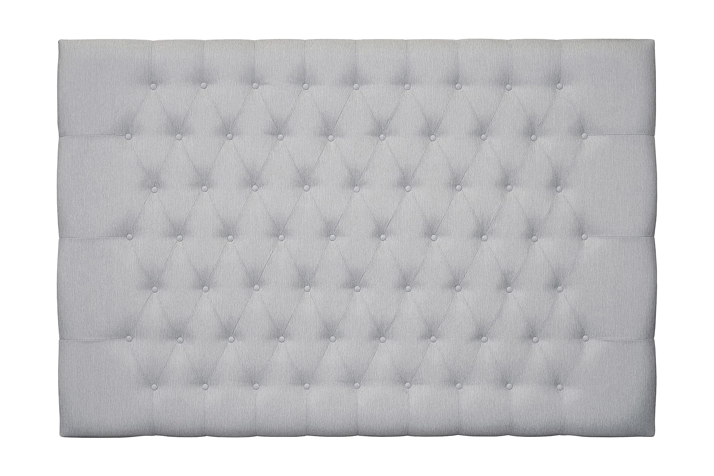 meja diamant sänggavel 180x120 - ljusgrå