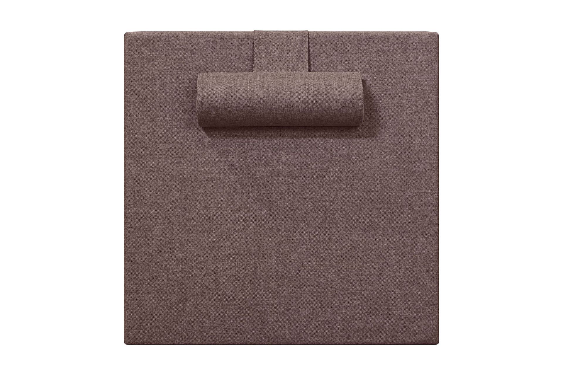 Meja S&auml;nggavel 120x120 - M&ouml;rkbrun