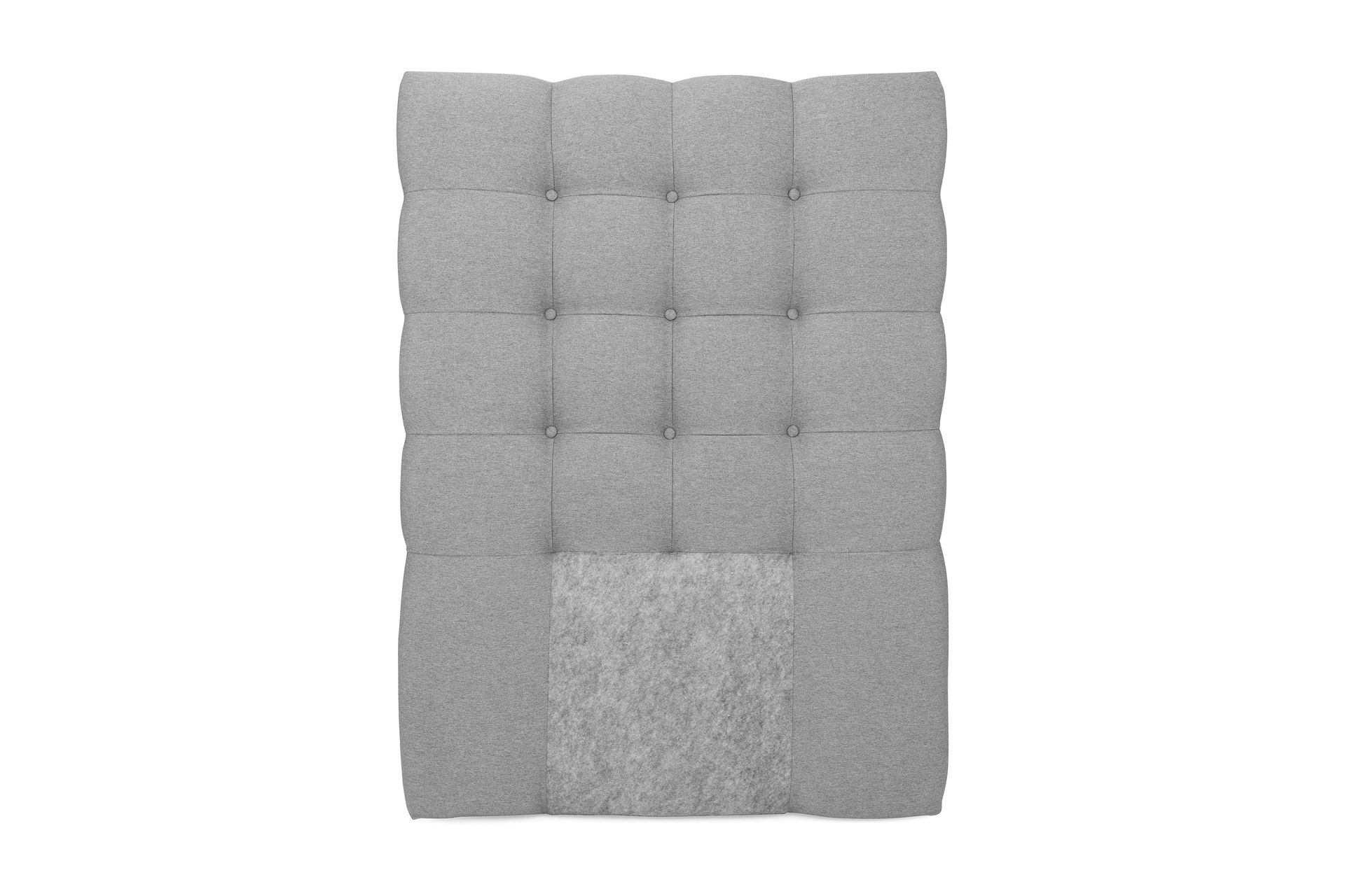 Royal S&auml;nggavel med Rutor 80 cm - Ljusgr&aring;