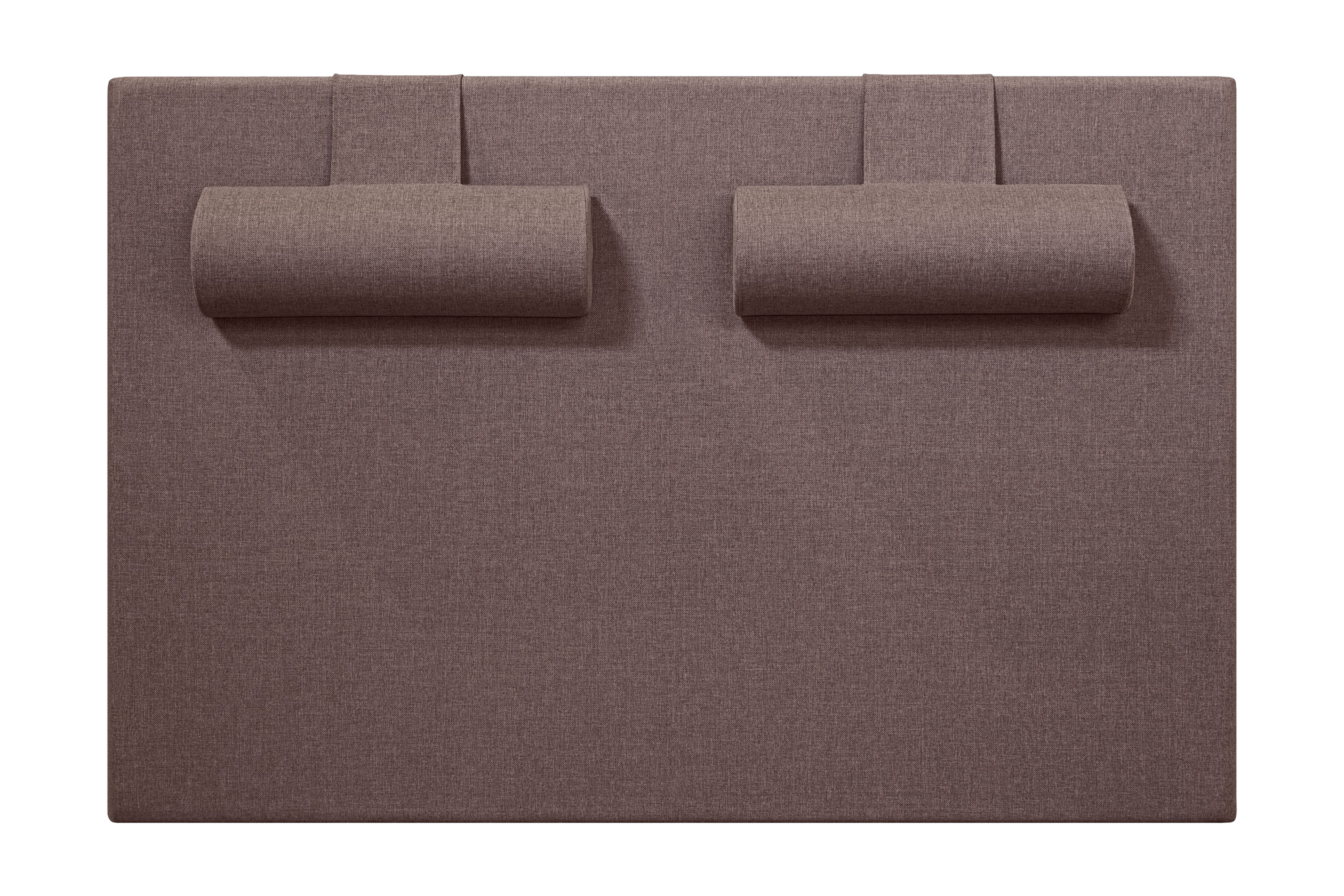 slät sänggavel meja 180x120 mörkbrun -