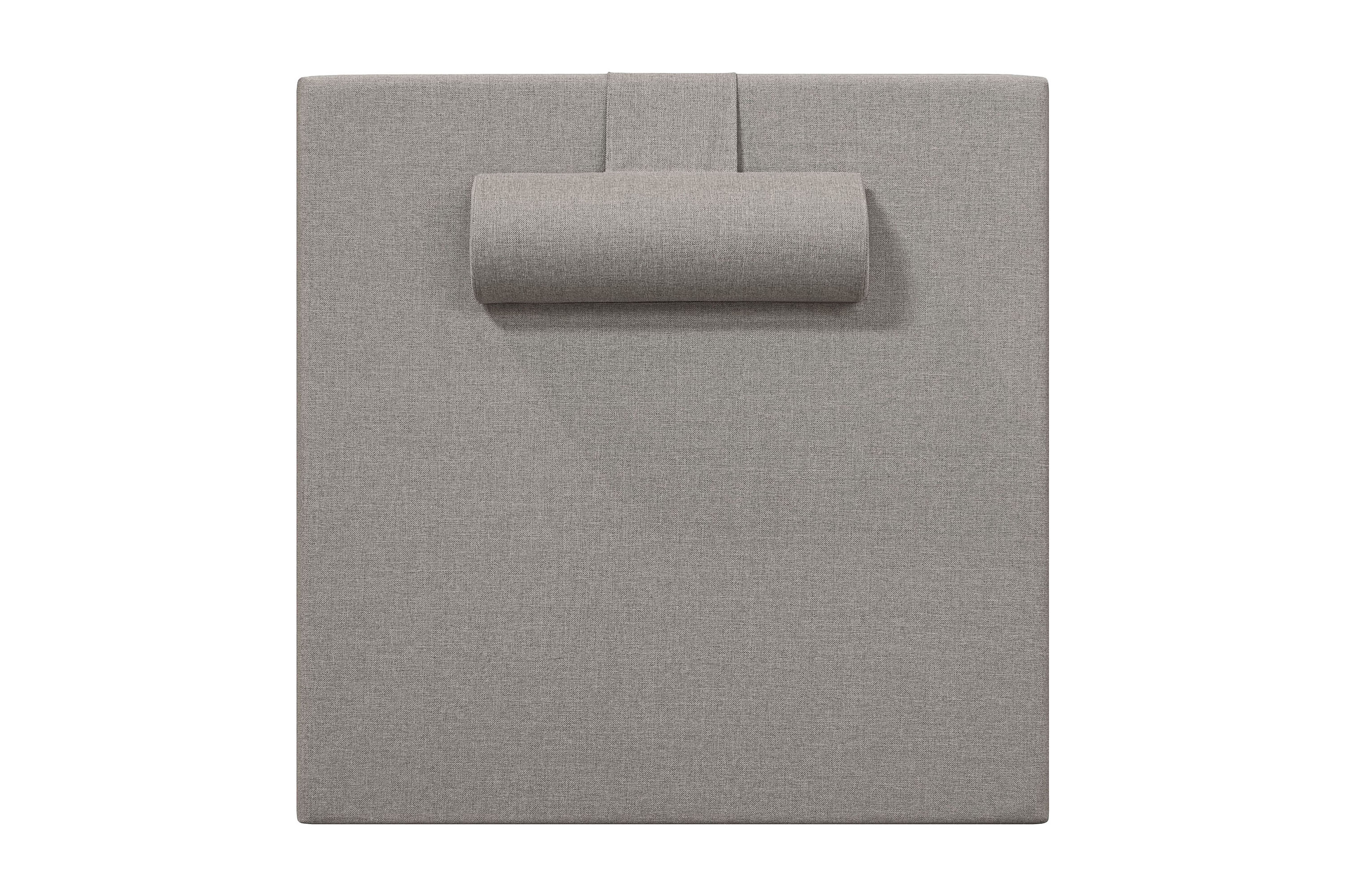 slät sänggavel sofia 120x120 ljusbrun -