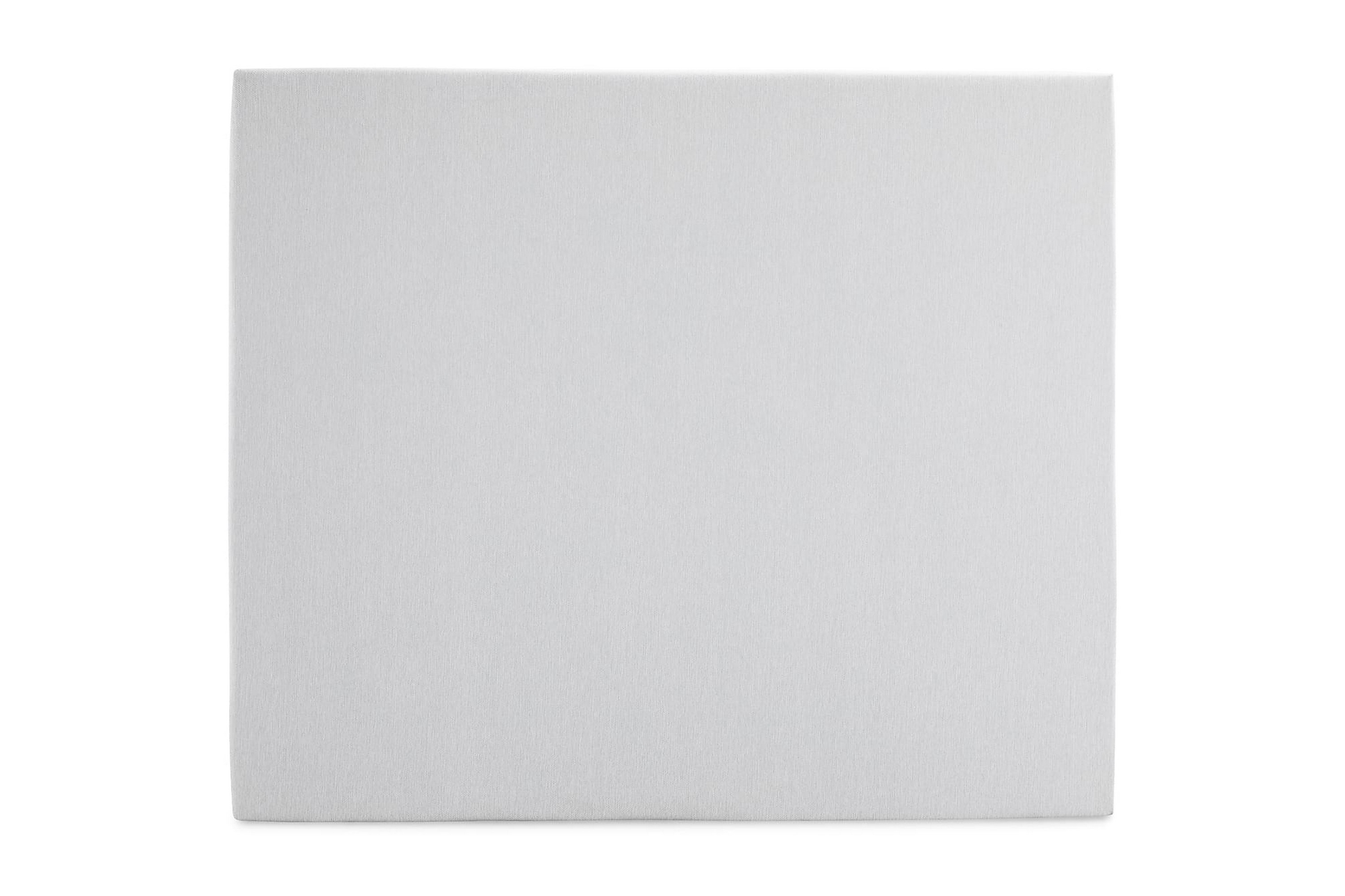 slät sänggavel sofia 120x120 ljusgrå -