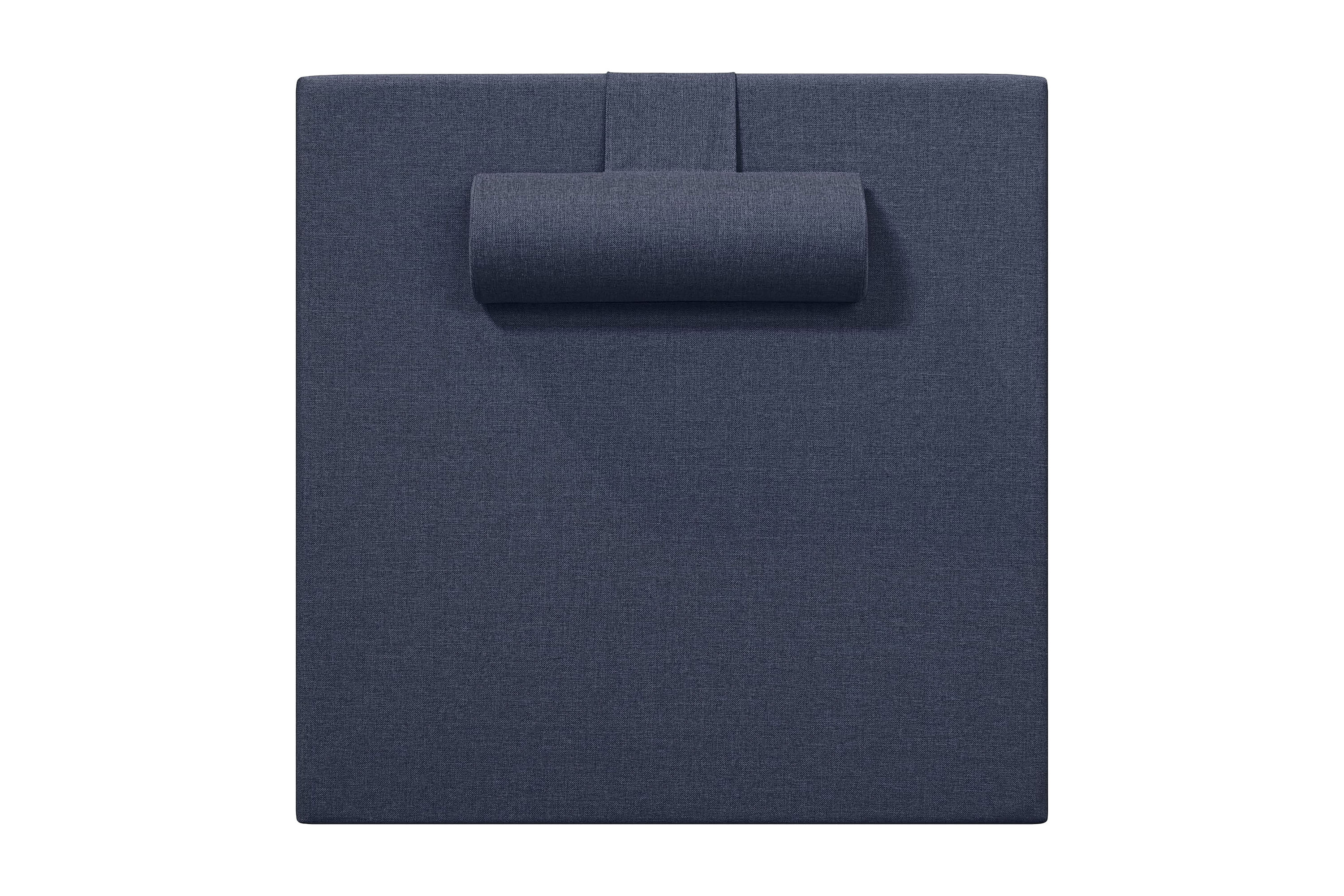 slät sänggavel sofia 120x120 mörkblå -