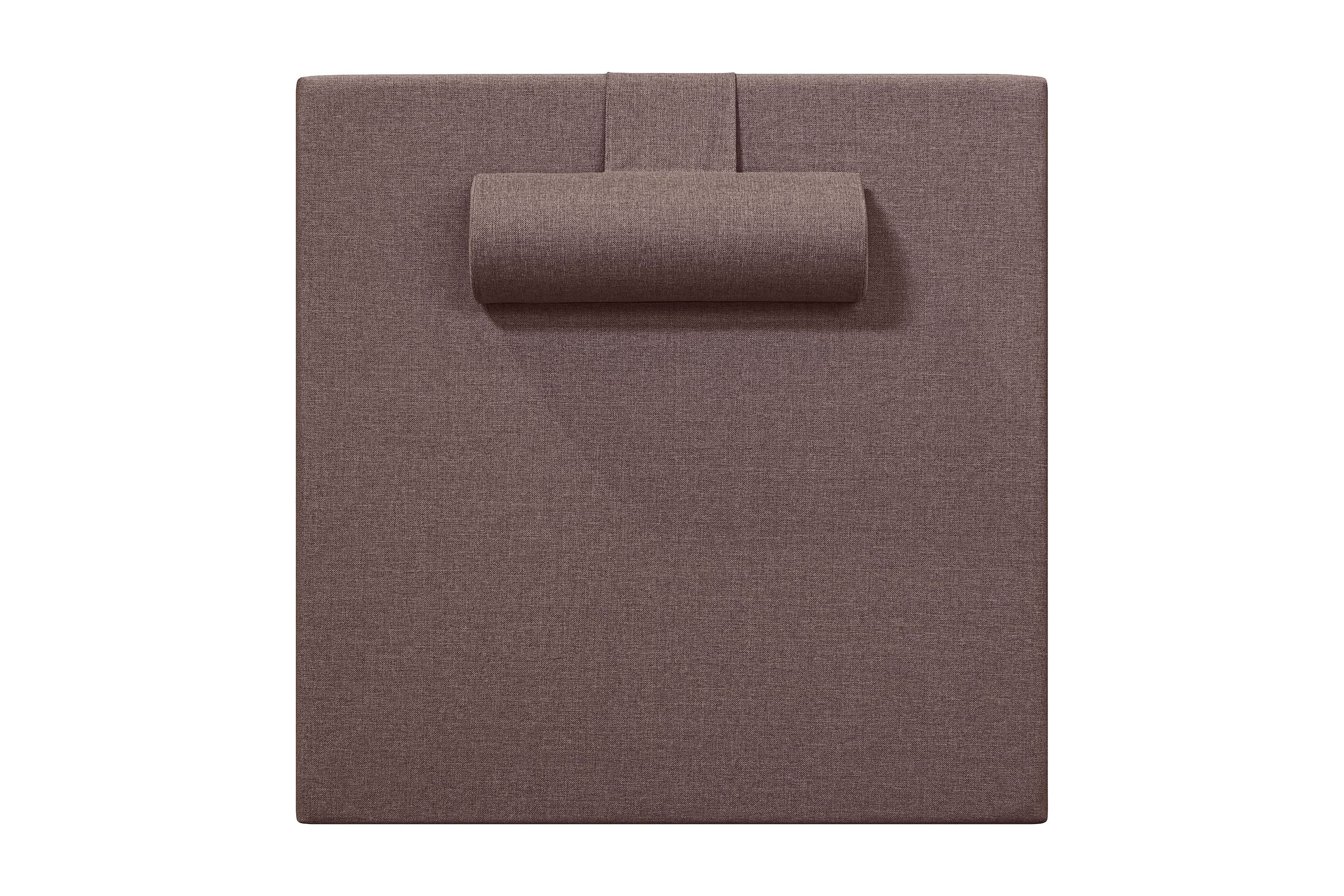 slät sänggavel sofia 120x120 mörkbrun -