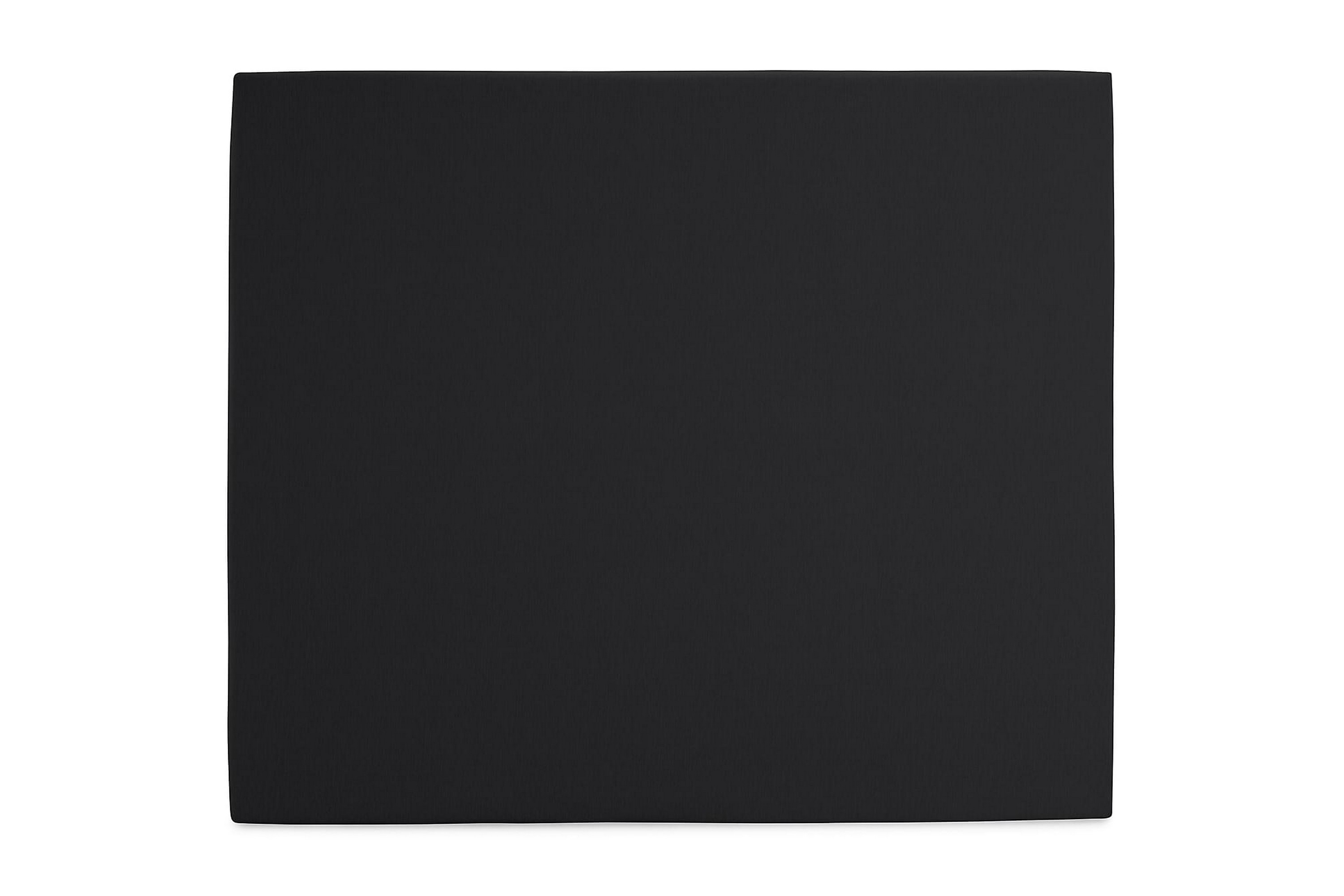 slät sänggavel sofia 140 svart - svart