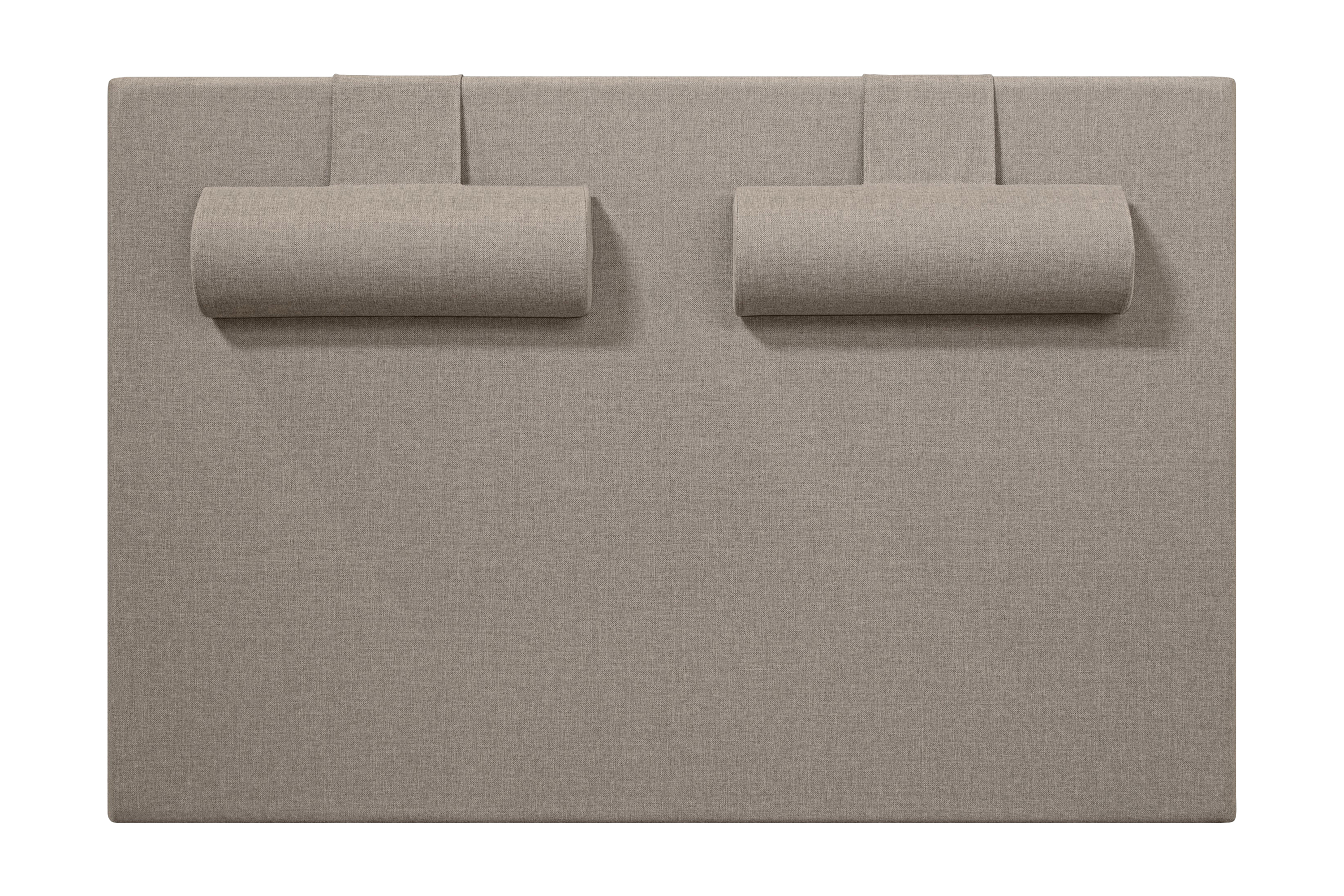 slät sänggavel sofia 180x120 brun -