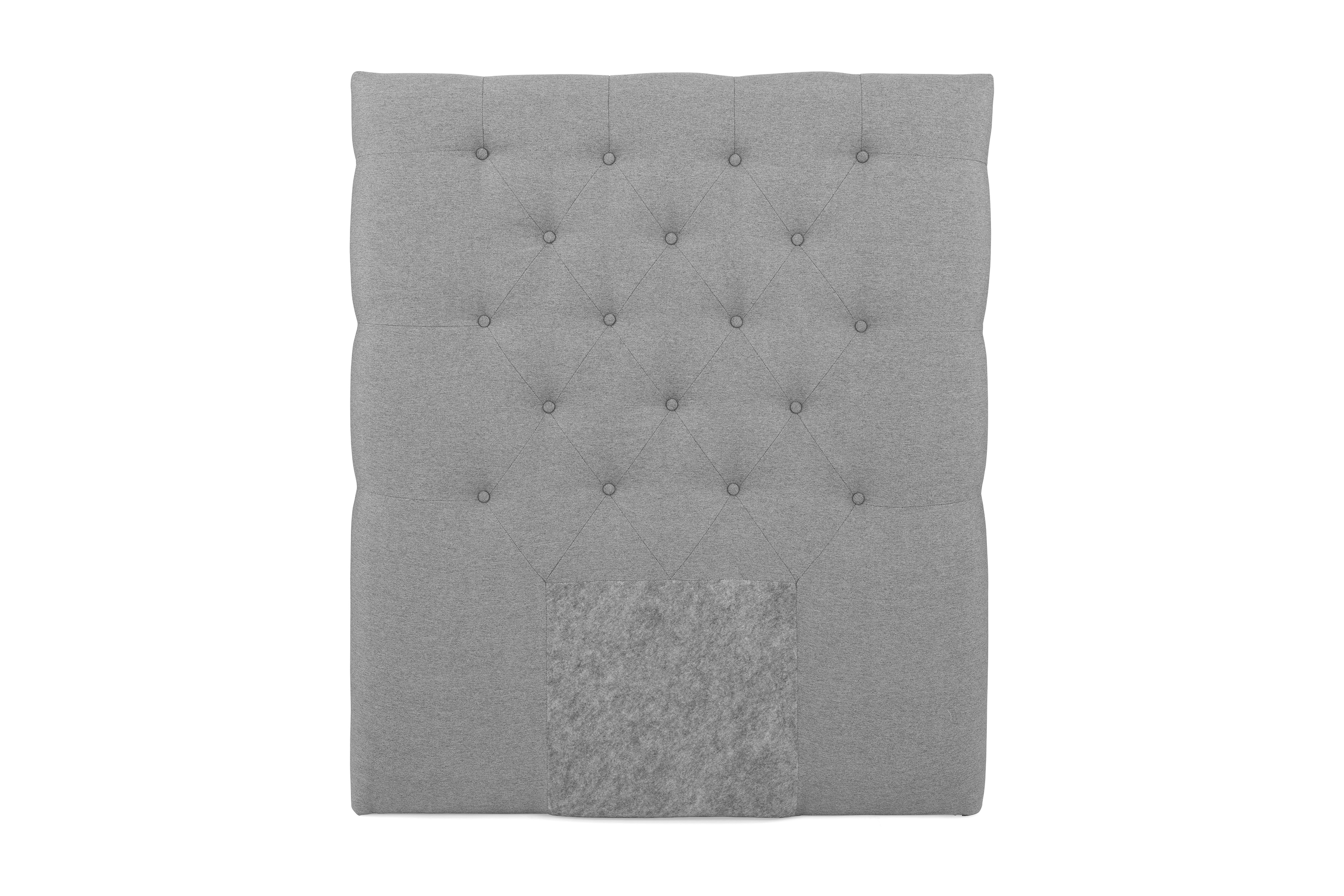 Sänggavel Boxford 105 cm Ljusgrå