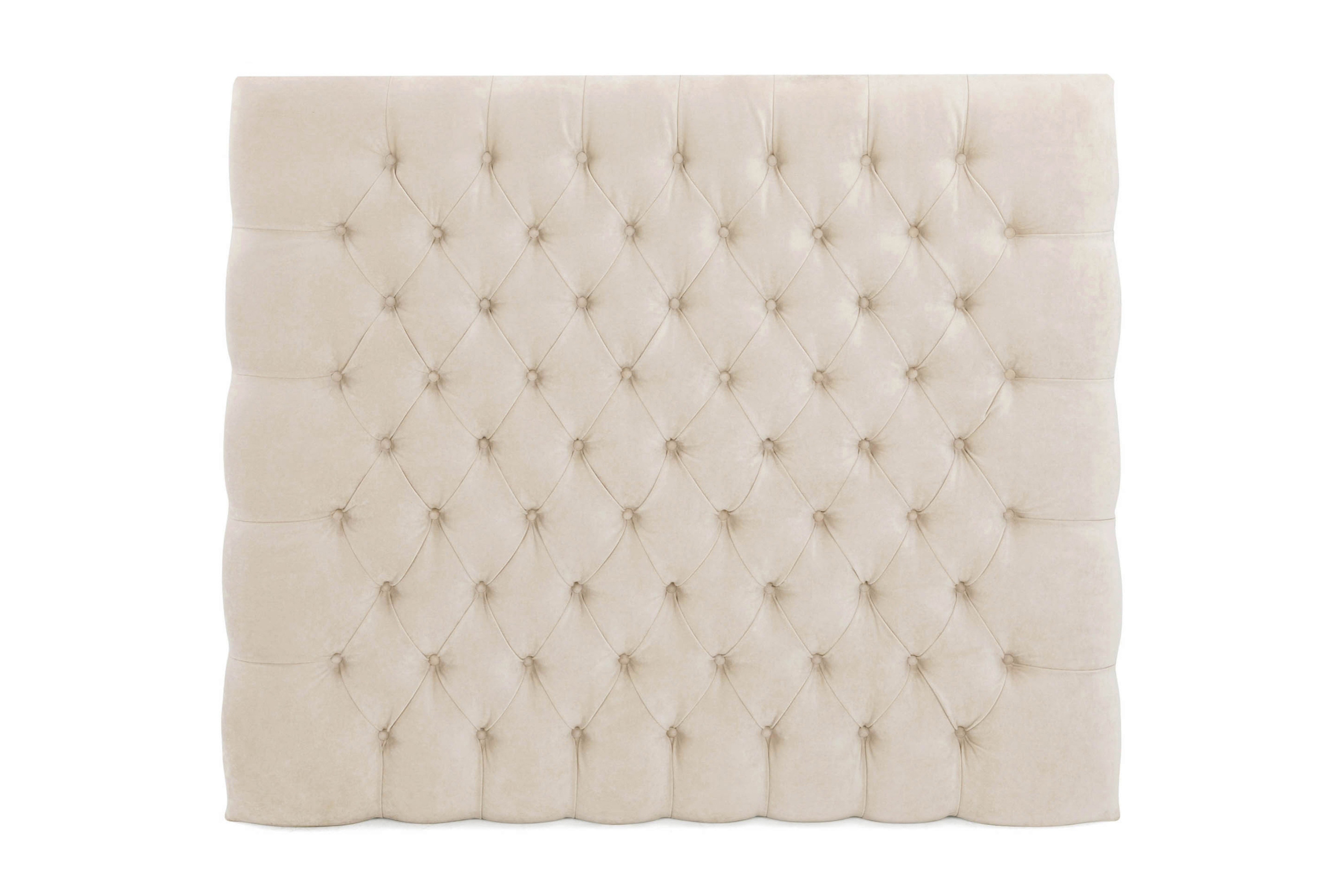 sänggavel celine  105 cm sammet - beige