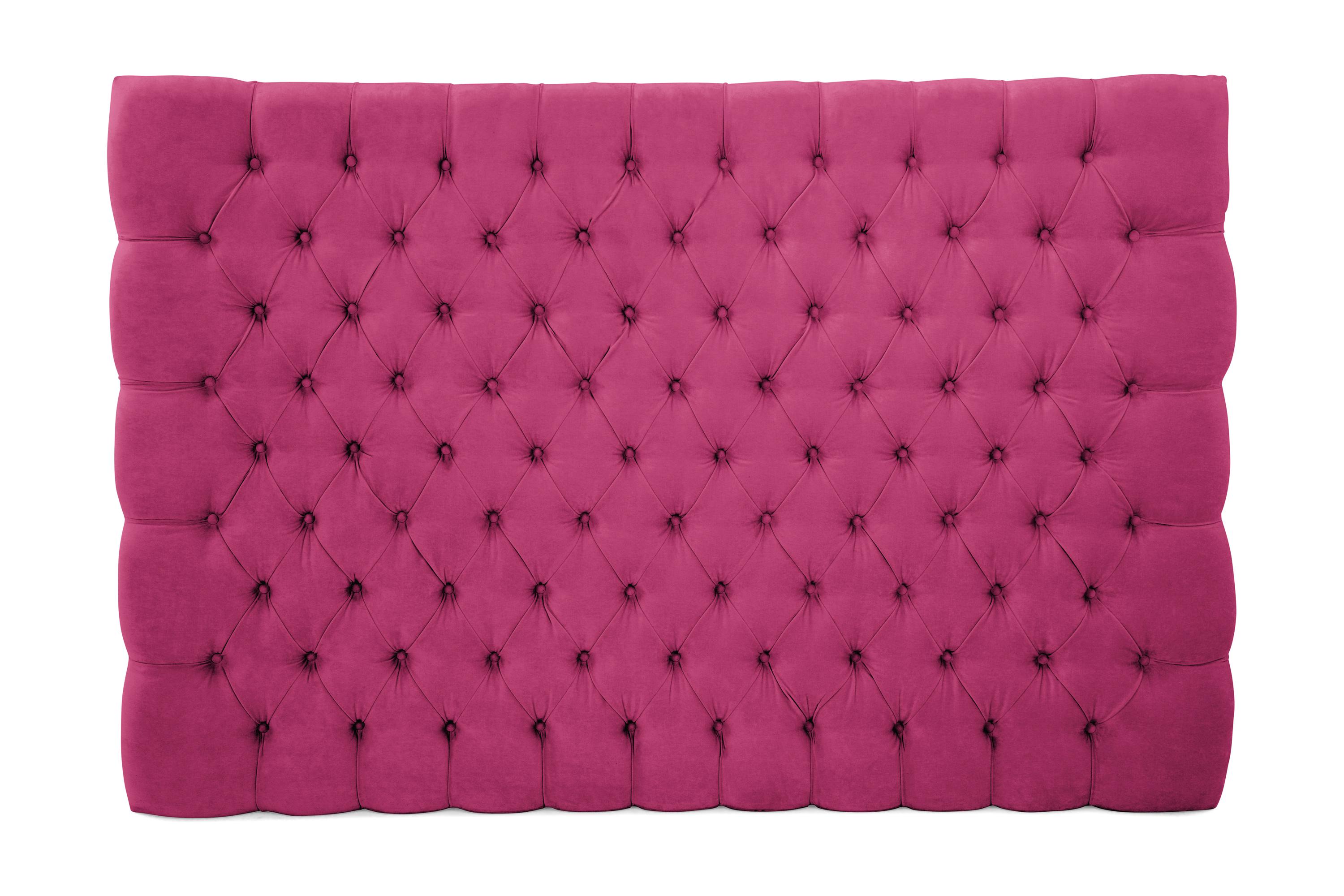 sänggavel celine  180 cm sammet - rosa