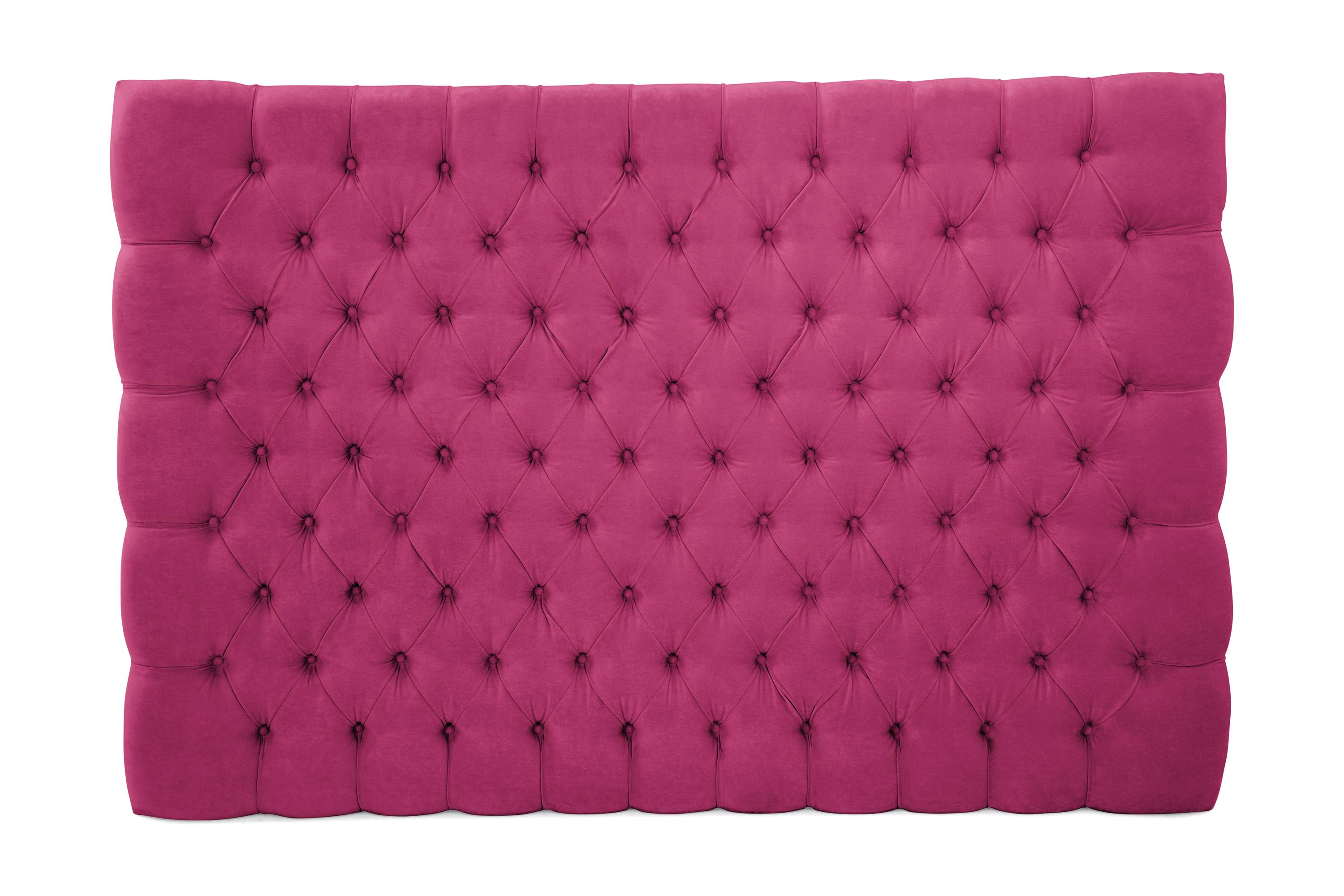 sänggavel celine  210 cm sammet - rosa