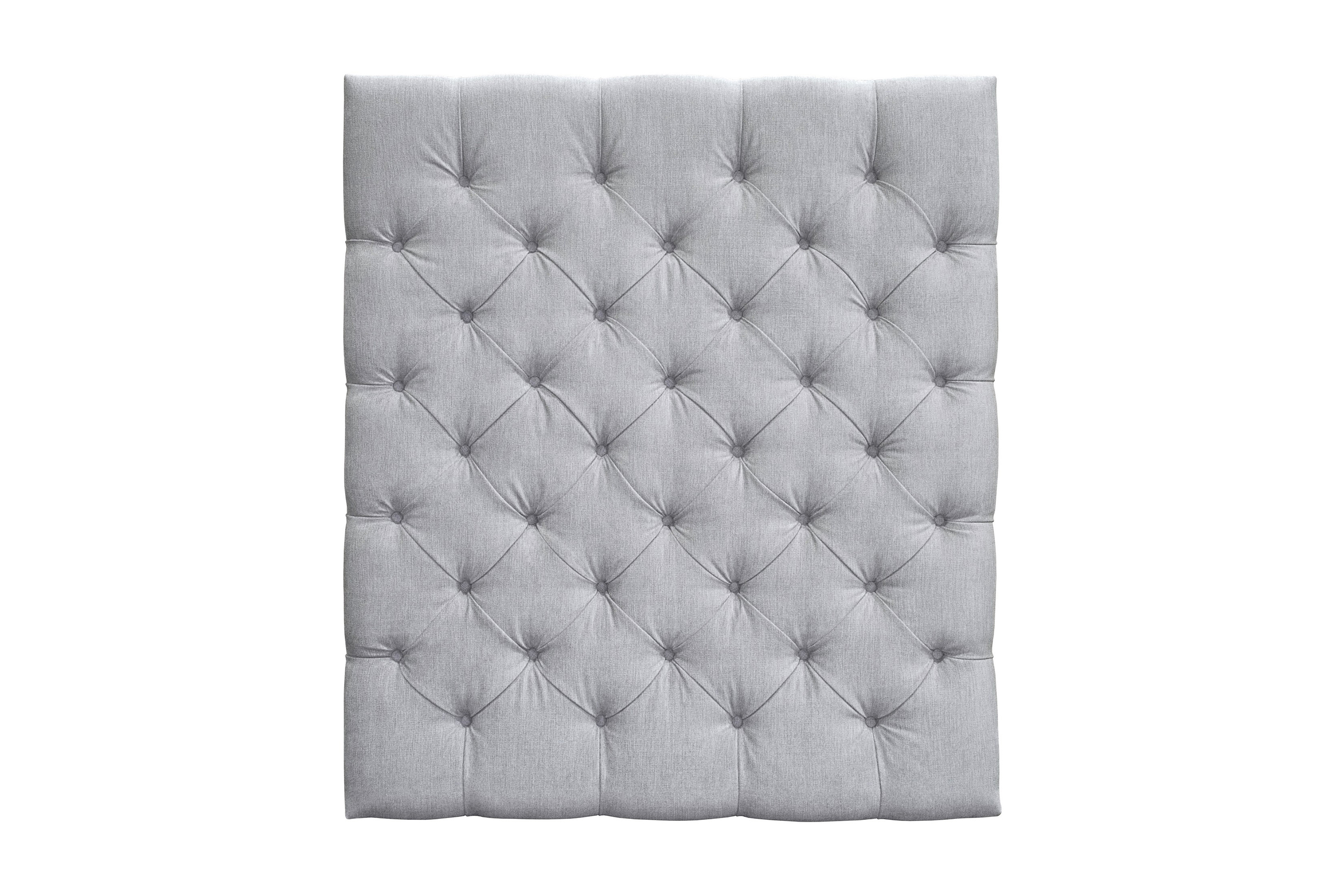 sänggavel joluma 105 knappar - ljusgrå