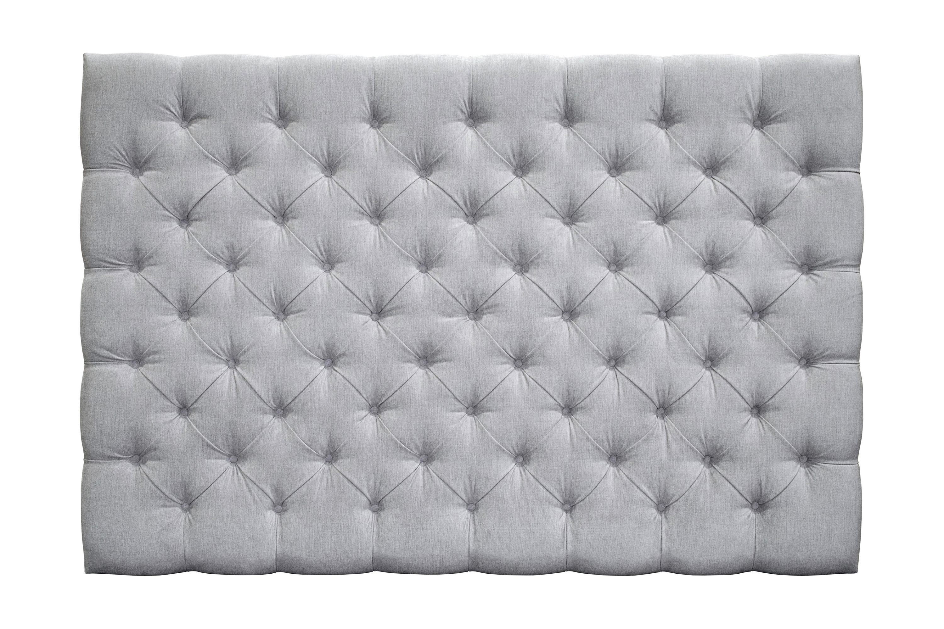 sänggavel joluma 180 knappar - ljusgrå