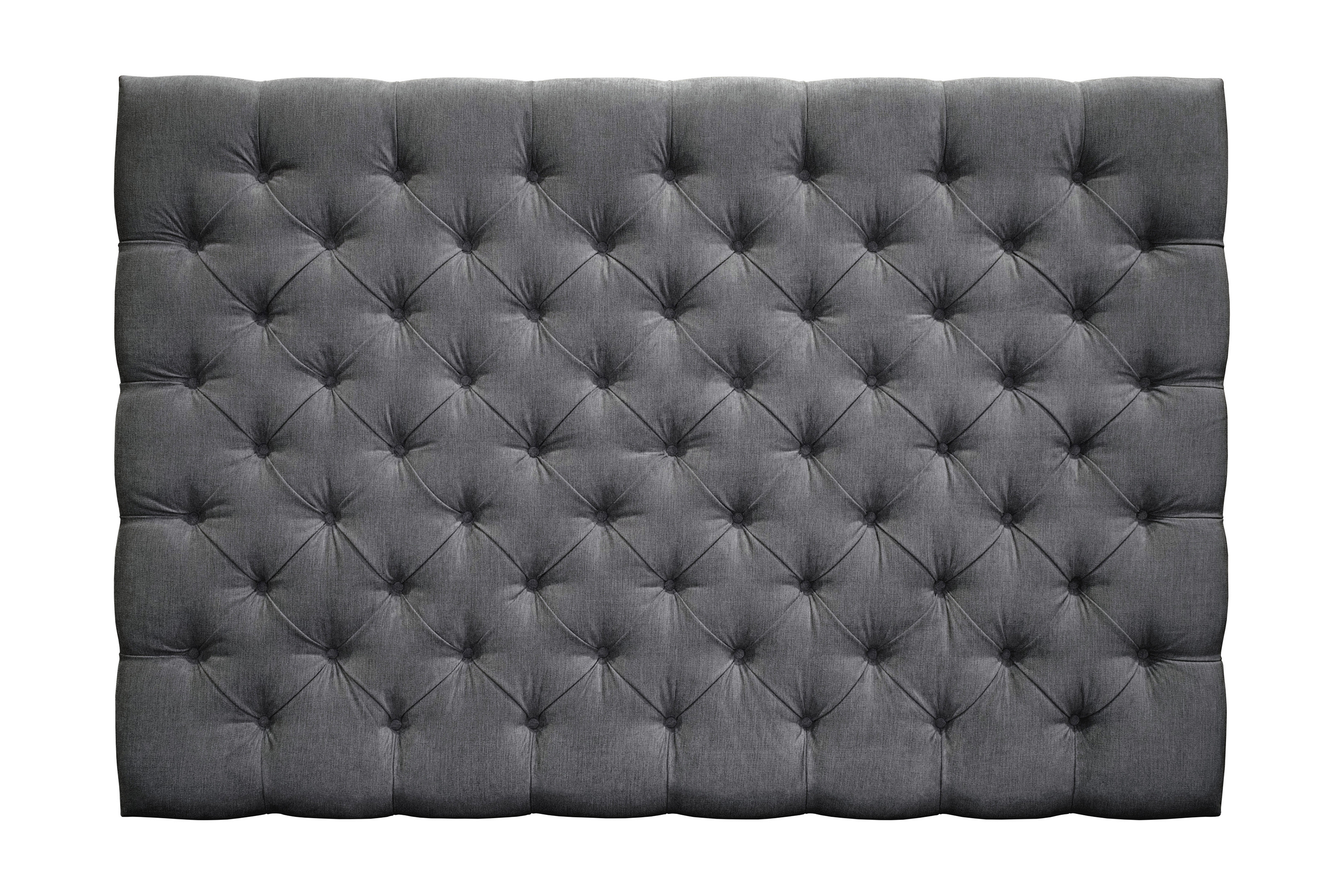 sänggavel joluma 180 knappar - mörkgrå